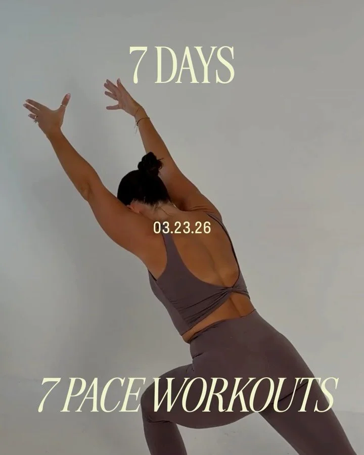 PACE WEEK STARTS MONDAY! 🔥 

Swipe through for everything you need to know before the challenge begins. 👉 

If you have questions, drop them in the comments or send me a DM!