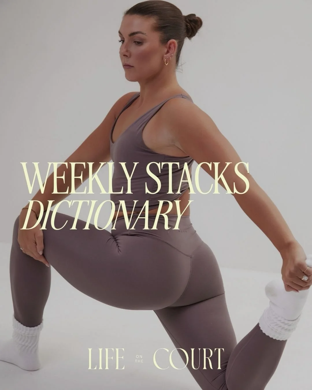 Everything you need to know about our new Weekly Stacks 👉 

Each workout stack is thoughtfully curated to take the guesswork out of your workouts, combining strength, sculpt, barre &amp; cardio in a way that feels balanced, effective, and achievable