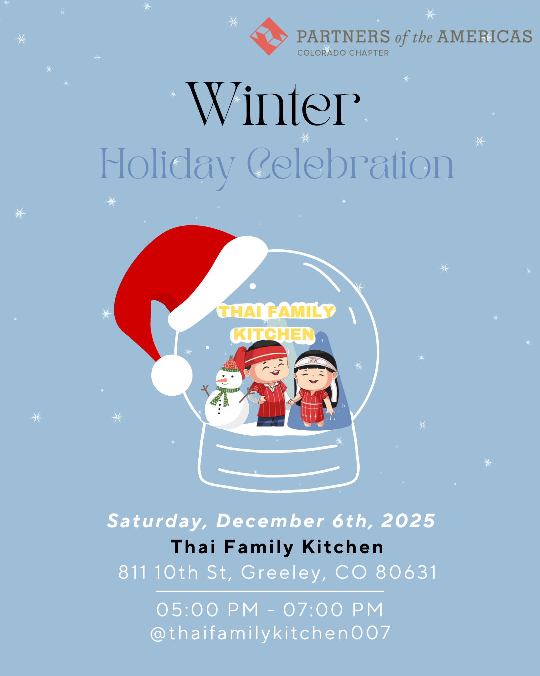 COPoA - Winter Holiday Celebration - Invite