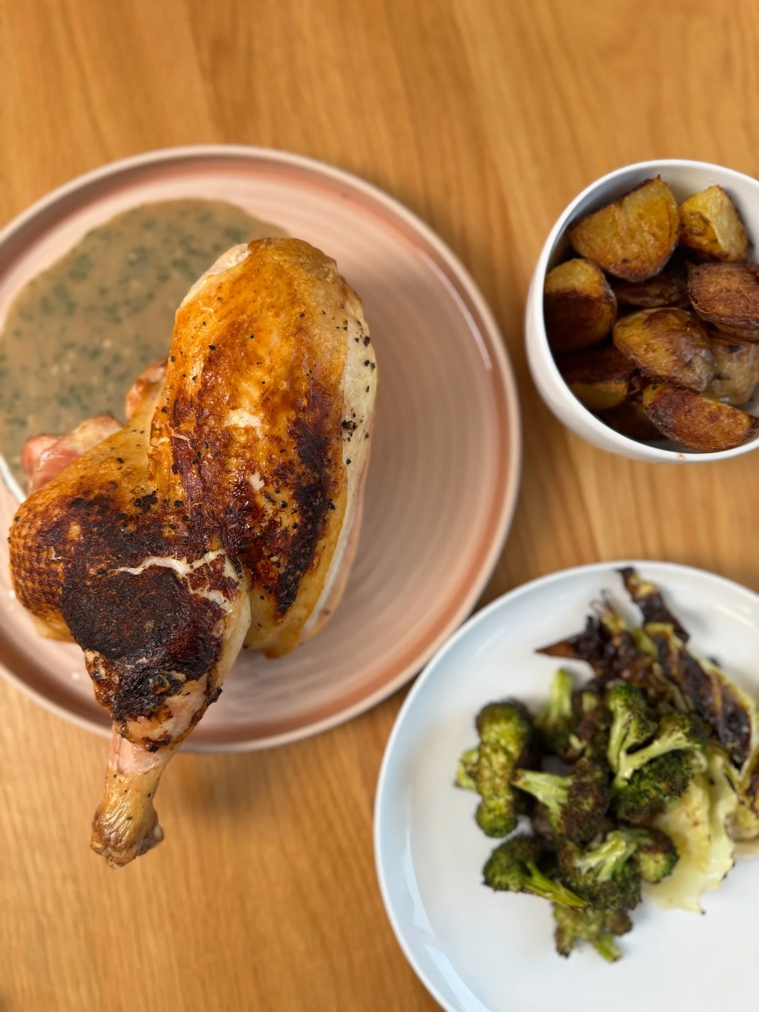 Pan Roasted Chicken and Potatoes