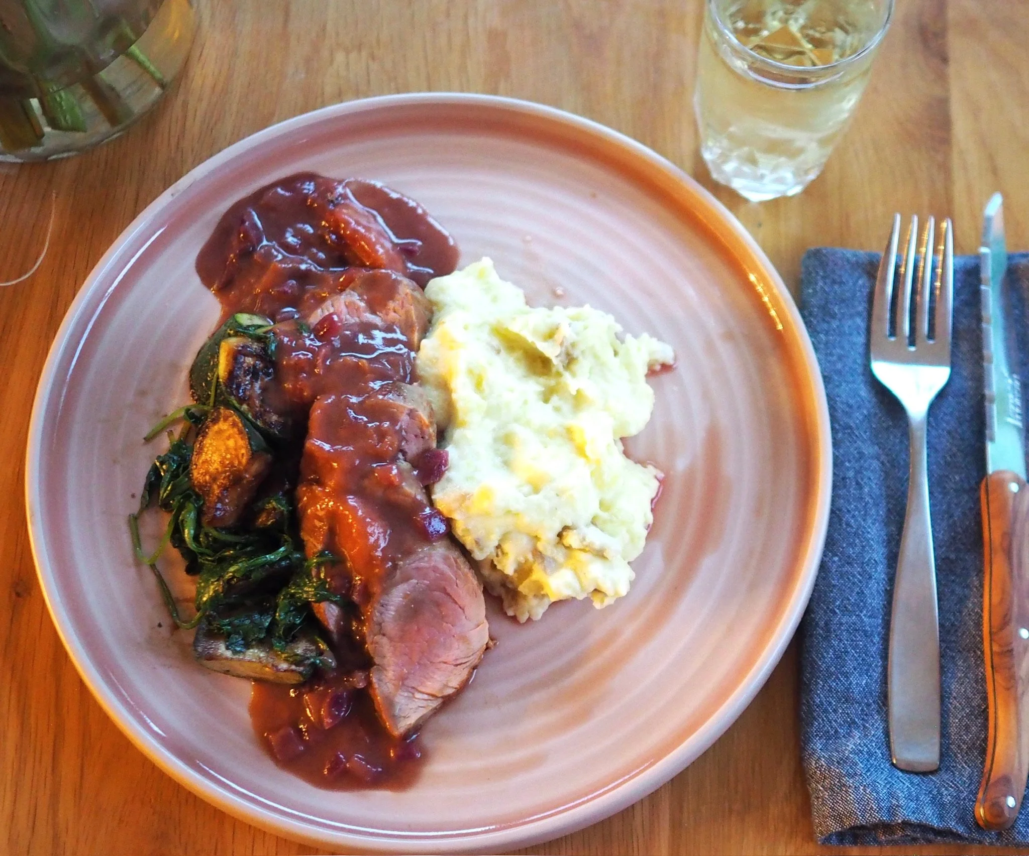 Pork Tenderloin with Plums &amp; Balsamic