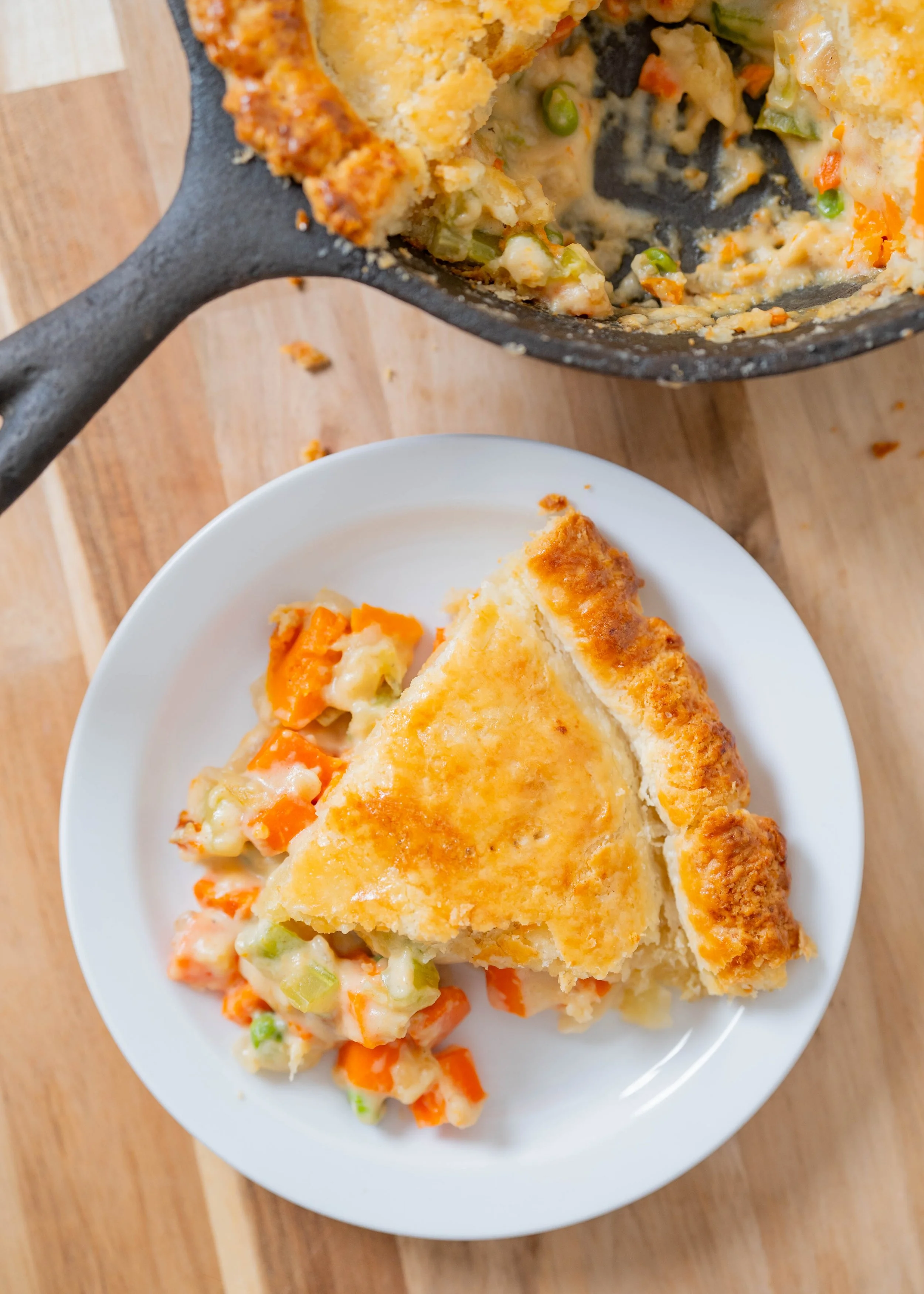 Skillet Chicken Pot Pie
