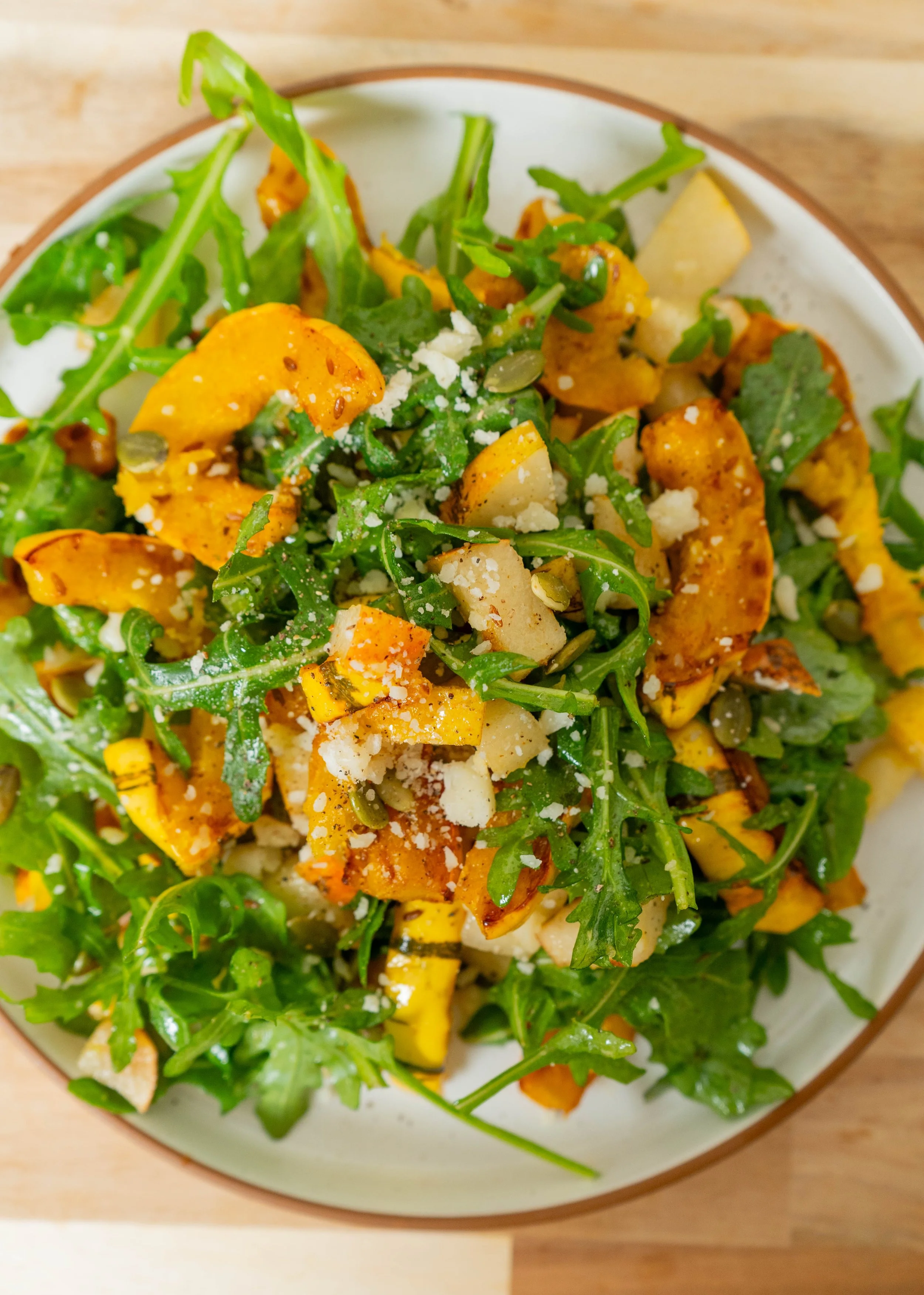 Delicata Squash Autumn Salad