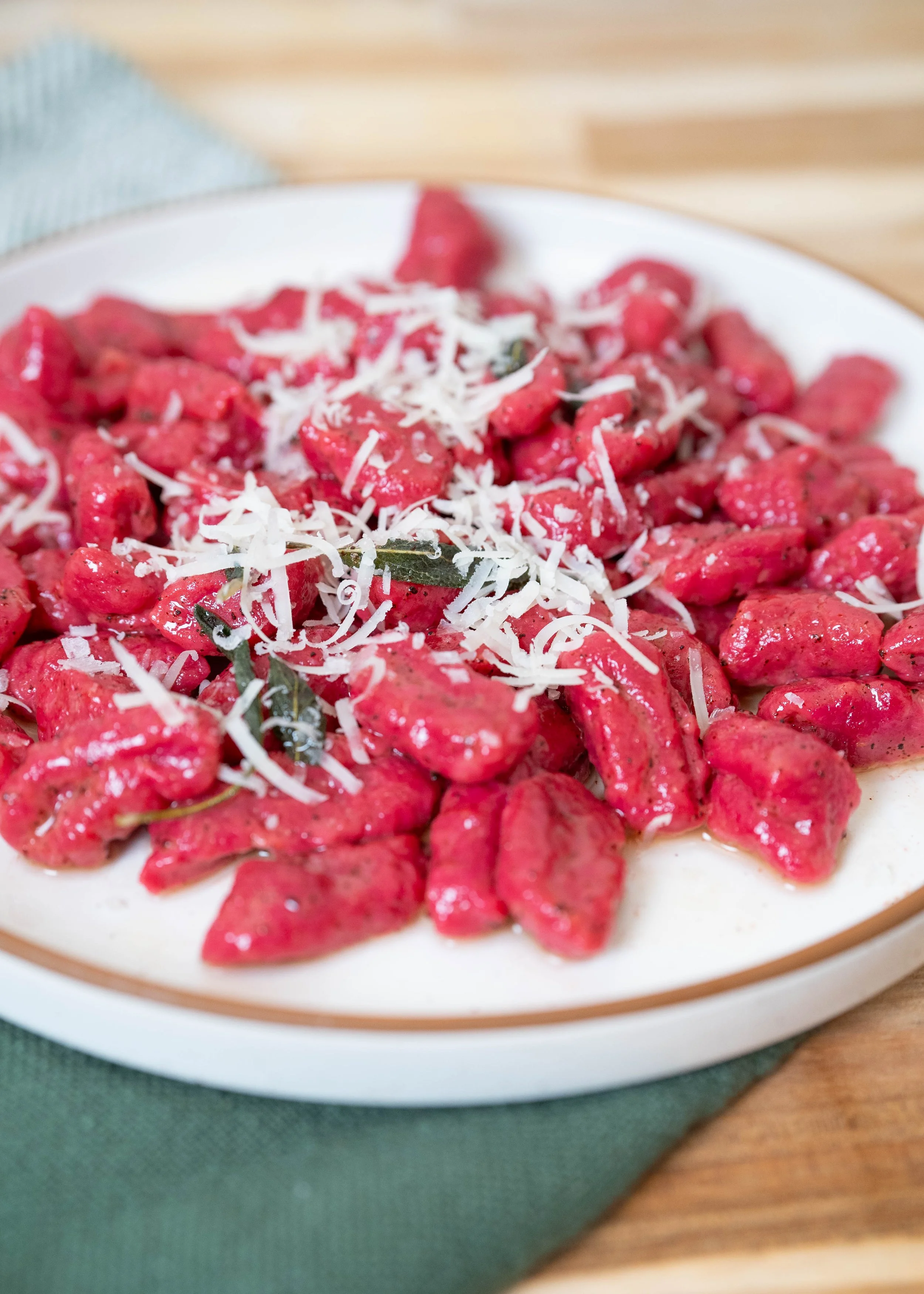 Beet Gnocchi with Sage Brown-Butter