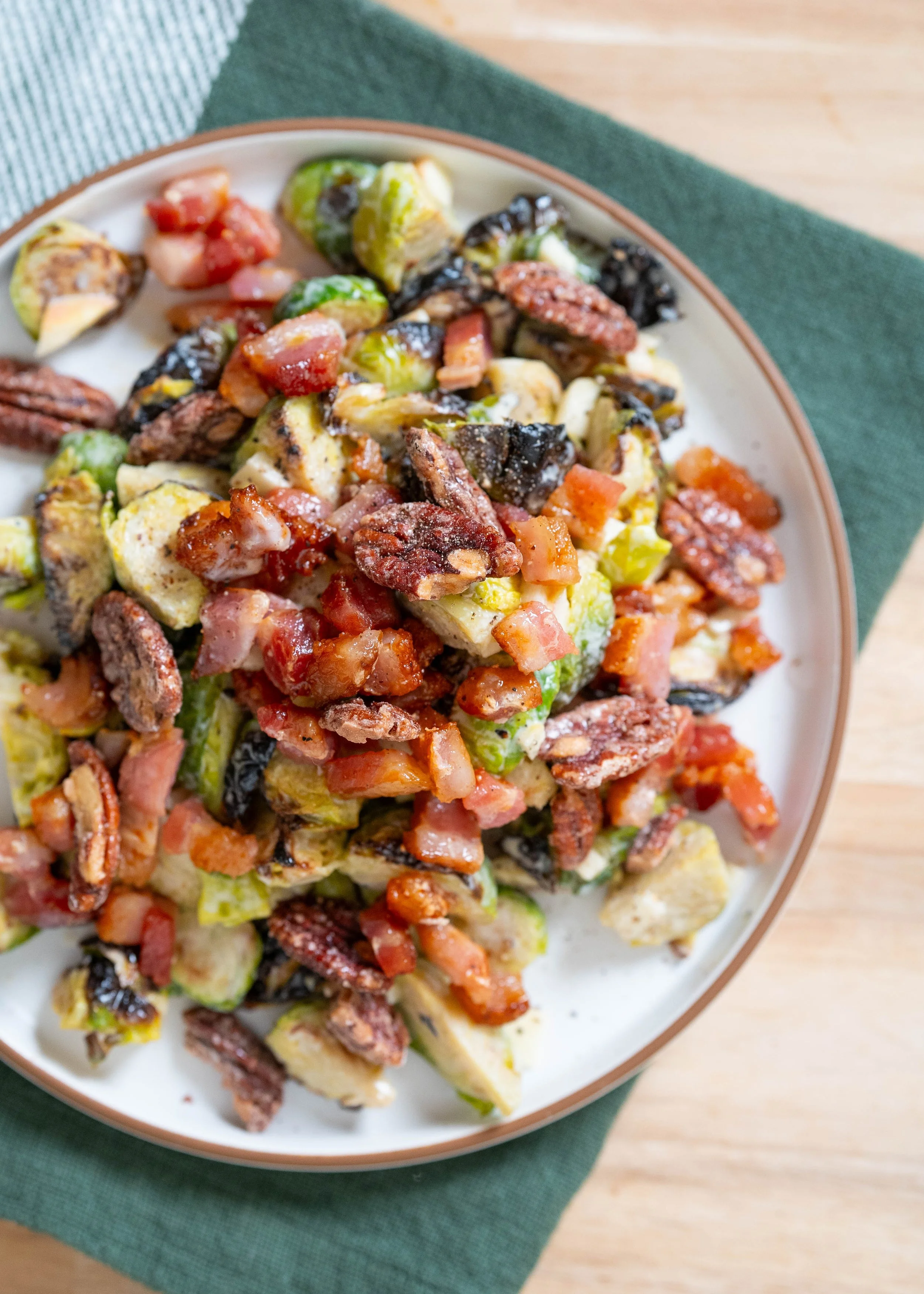 Roasted Brussels Sprout Salad