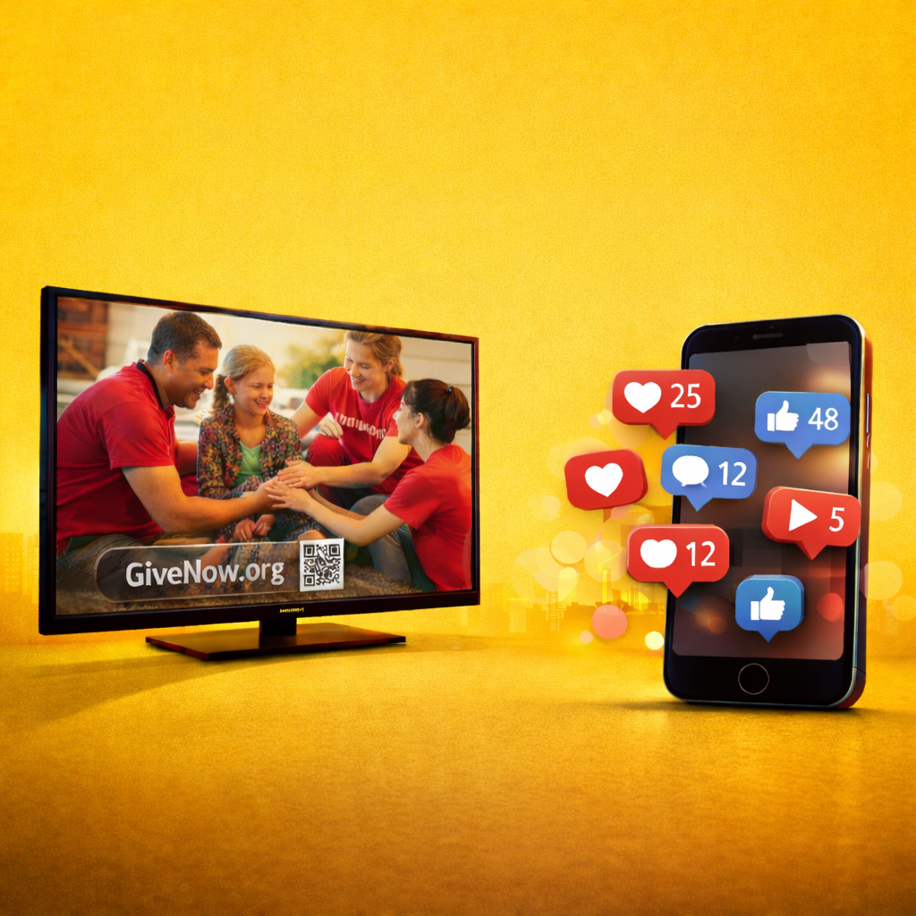 Donor Growth Is a Journey. TV and Social Move It.