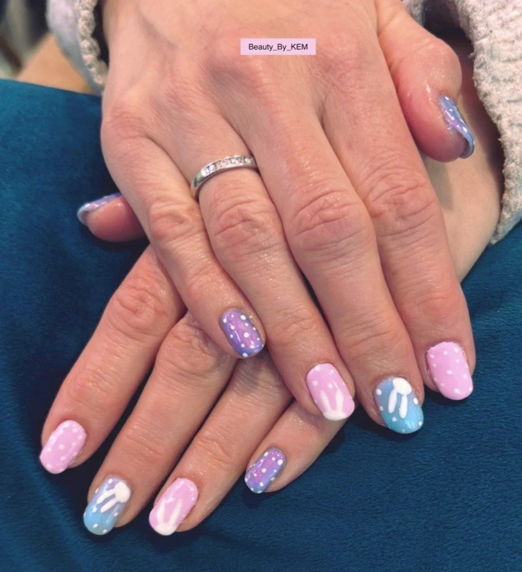 Appointments are available for Easter Monday! 💆&zwj;♀️💅🐥

Keira - 11:00, 12:30 &amp; 1:00
Emma - 12:30
Rhea - 10:00, 11:00, 12:00 &amp; 1:00

Give us a message! Nails by Keira @beauty_bykem  #biab #elemispartner #elemis #barnstaple #barnstaplebusi
