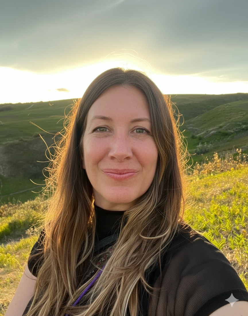 Finding Home Counselling client enjoying the peaceful foothills of Southern Alberta.