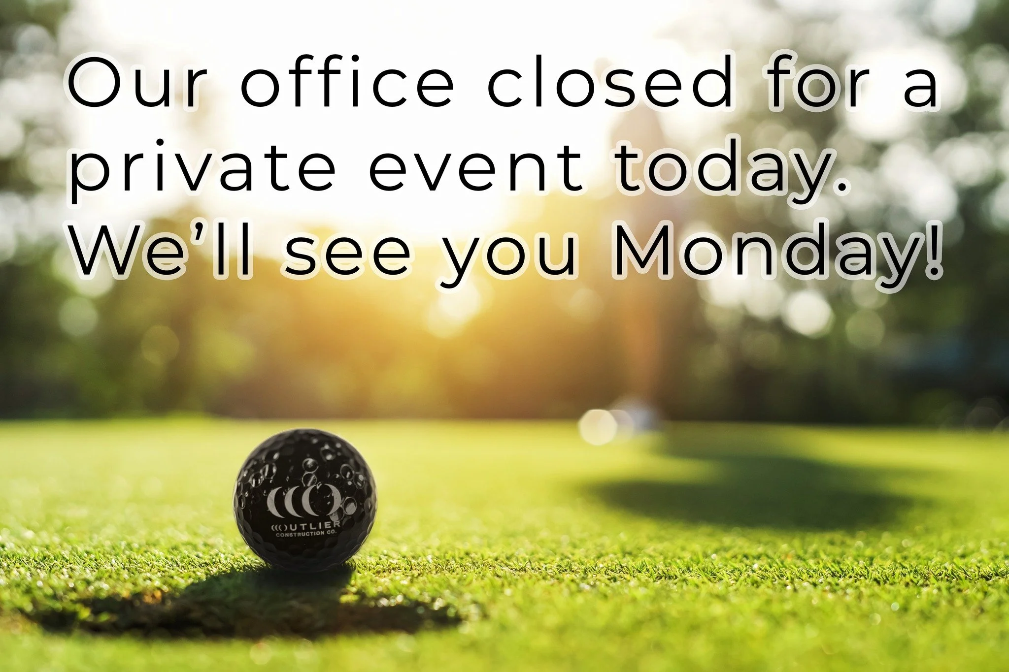 A fun end-of-week change of scenery for the Outlier office crew. 🏌️&zwj;♂️⛳ Back at it on Monday!
