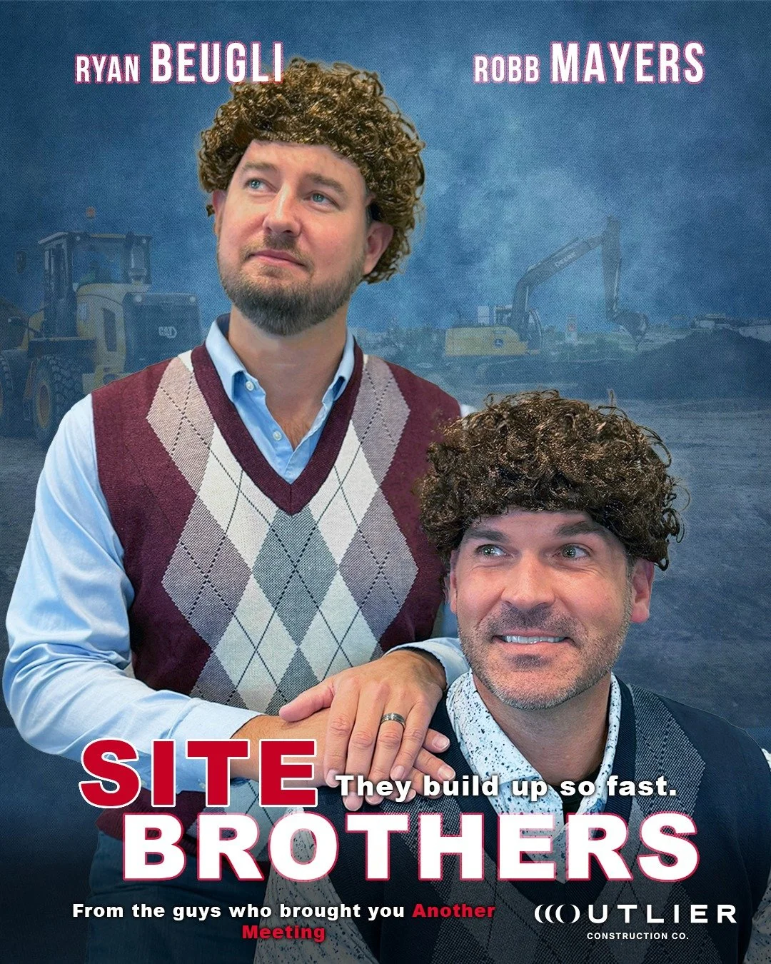 🎬 Coming Soon (to absolutely no Southern Oregon theaters near you): SITE BROTHERS

Two owners. One company. Zero shame.

Turns out, company picnic bets are legally binding. 🎃 Happy Early Halloween from Outlier!

(*Rated R for Robb and Ryan.  Great 
