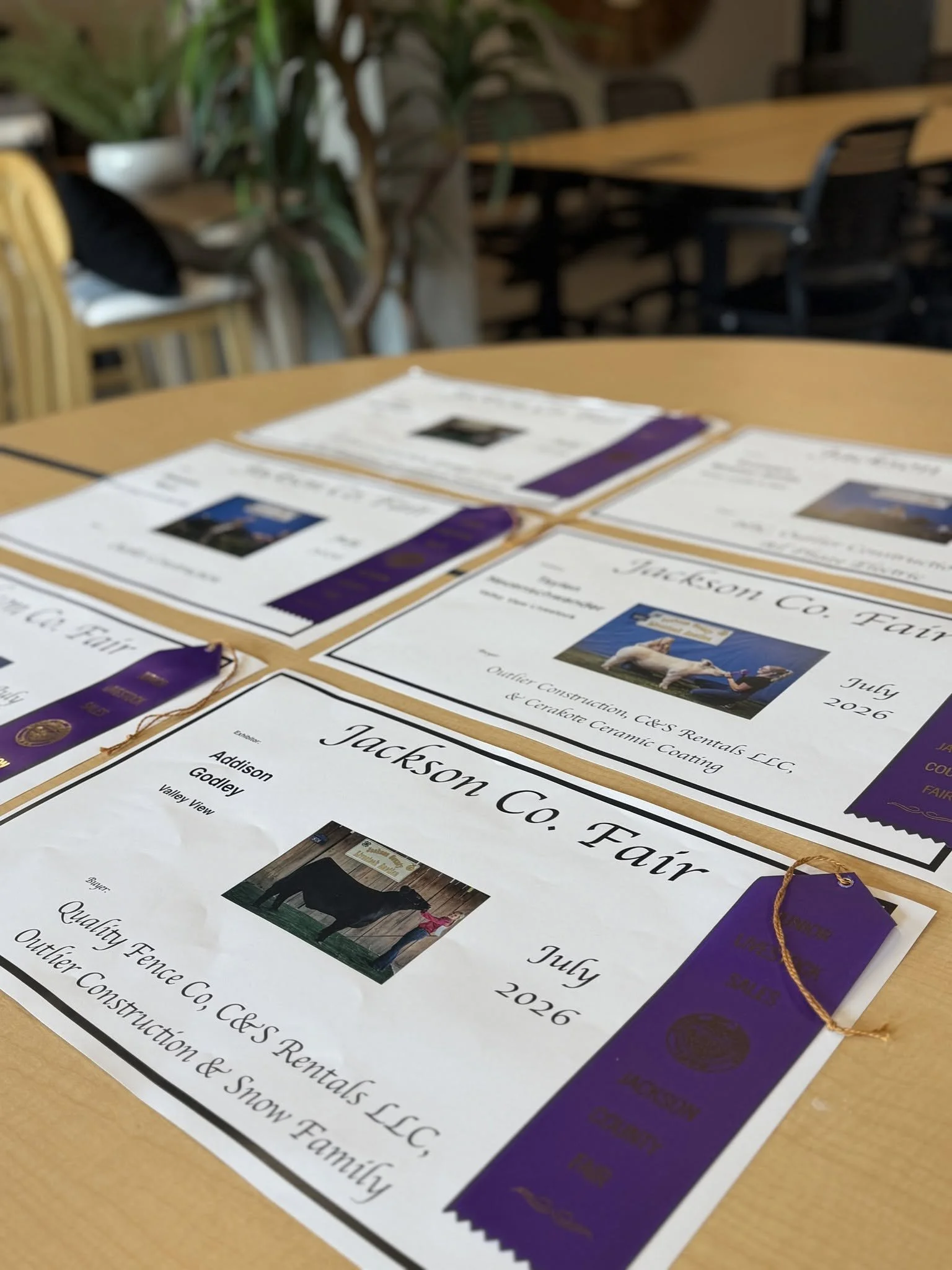 Outlier was excited to support the hardworking youth of our community by purchasing 4-H and FFA market steers and hogs at the 2026 Jackson County Fair Jackson County 4-H Oregon Junior Livestock Auction in partnership with Cerakote -NIC Industries, Gr