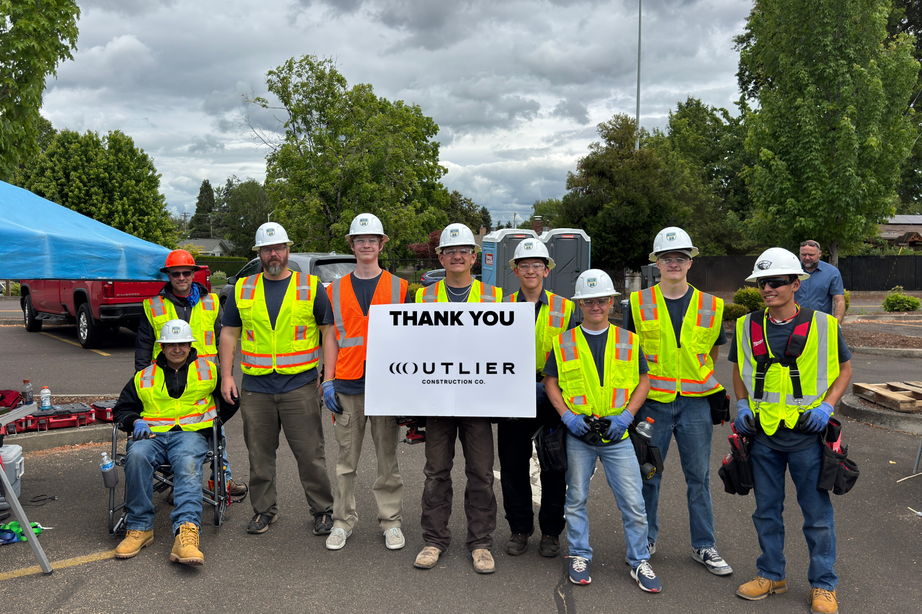 Outlier sponsored the South Medford Design-Build Team at the National 2026 CEIF Competition.