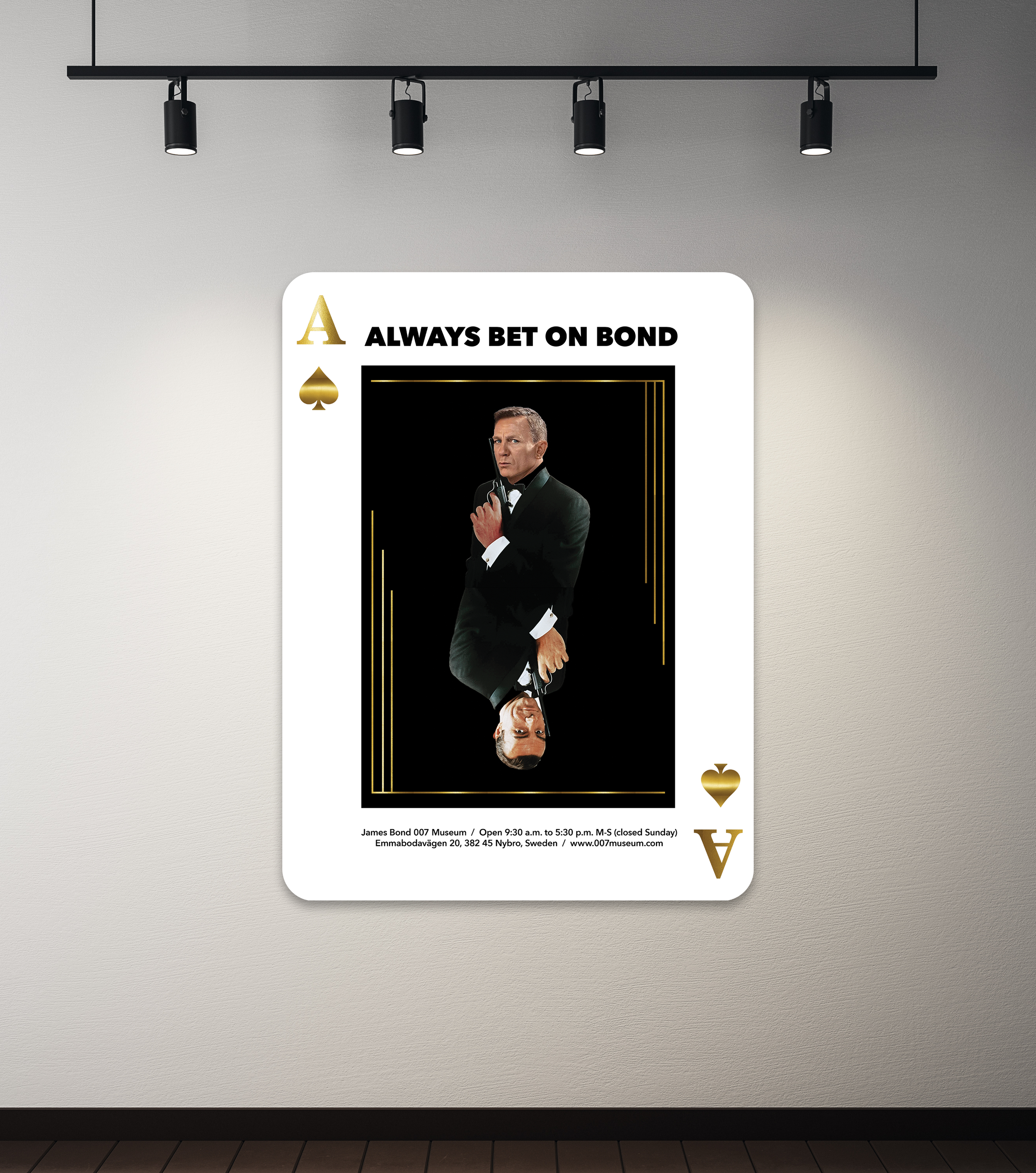 Bond Poster Mockup On Wall.png