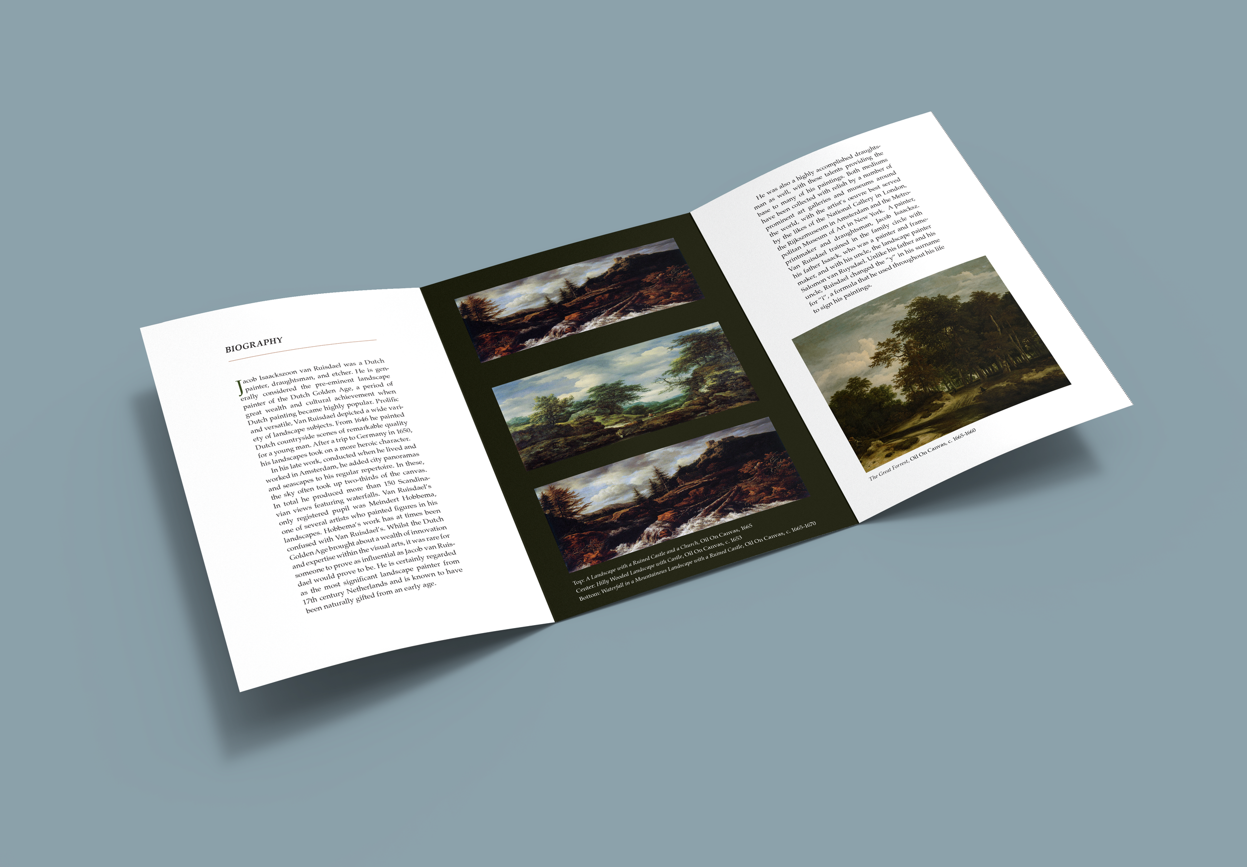 Getty Museum Pamphlet