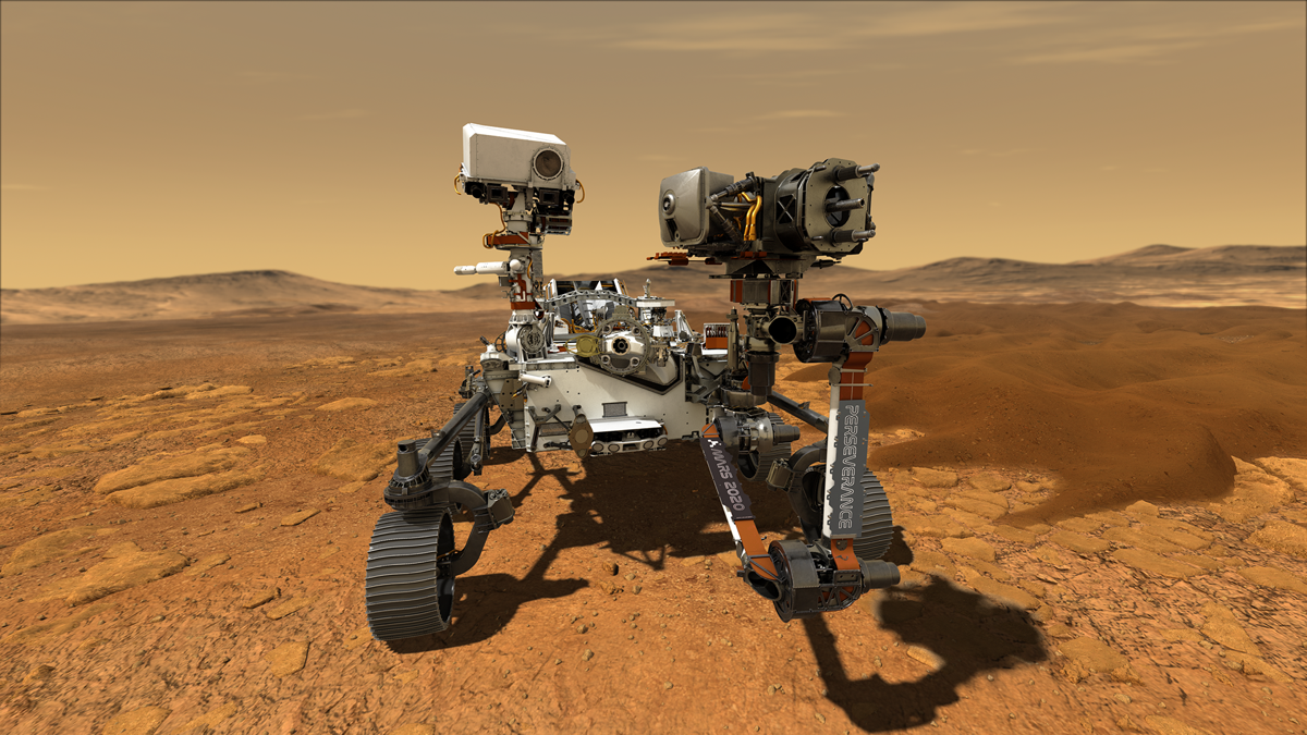  Perseverance, which is the rover that collected the sample; it was launched in 2020 and landed on the planet in 2021 