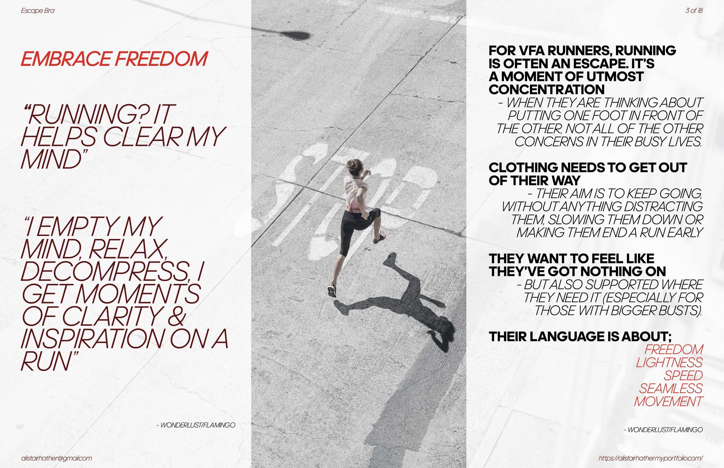 Moodboard of Consumer Insights & Motivations. Design Direction