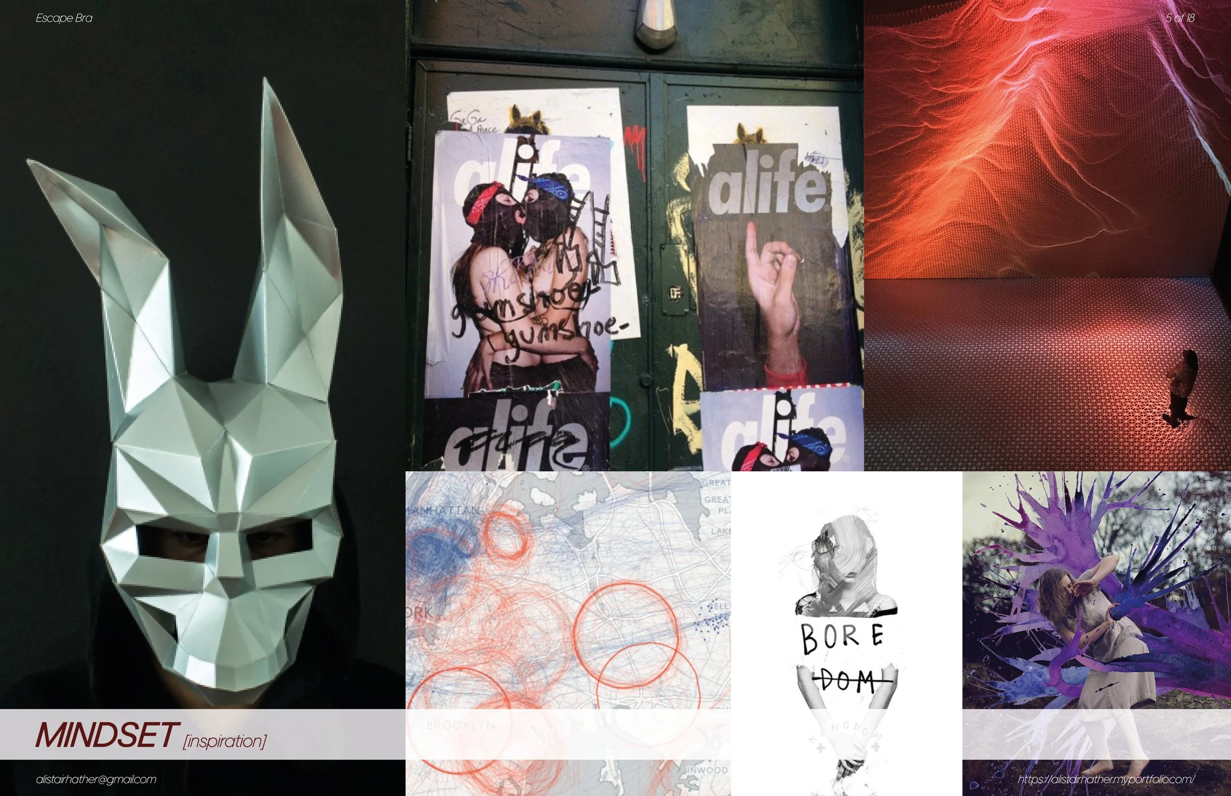 Consumer Mindset - Visual Exploration of Mood/Attitudes - Photos, found images, design direction