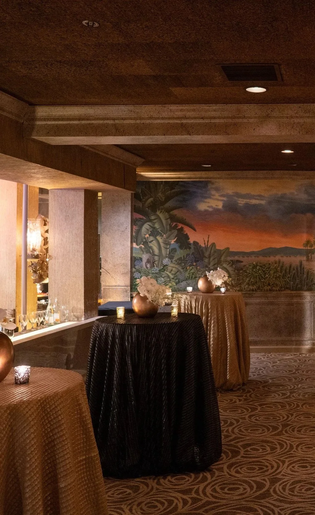 SAHARA ROOM - Weddings at Wally's Desert Turtle - Palm Springs - Rancho Mirage