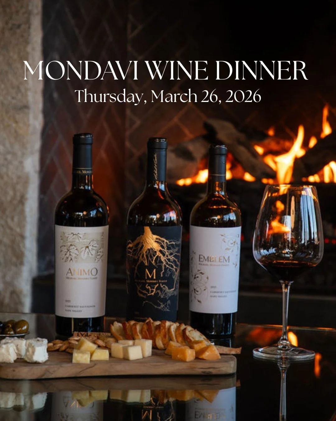 Join us Thursday, March 26 | 5:30&ndash;8:30 PM for an intimate Michael Mondavi Family Wine Dinner at Wally&rsquo;s Desert Turtle. 

Enjoy a beautifully curated multi-course menu, with Crab Bisque, Beef Wellington and Petit Cr&egrave;me Br&ucirc;l&ea