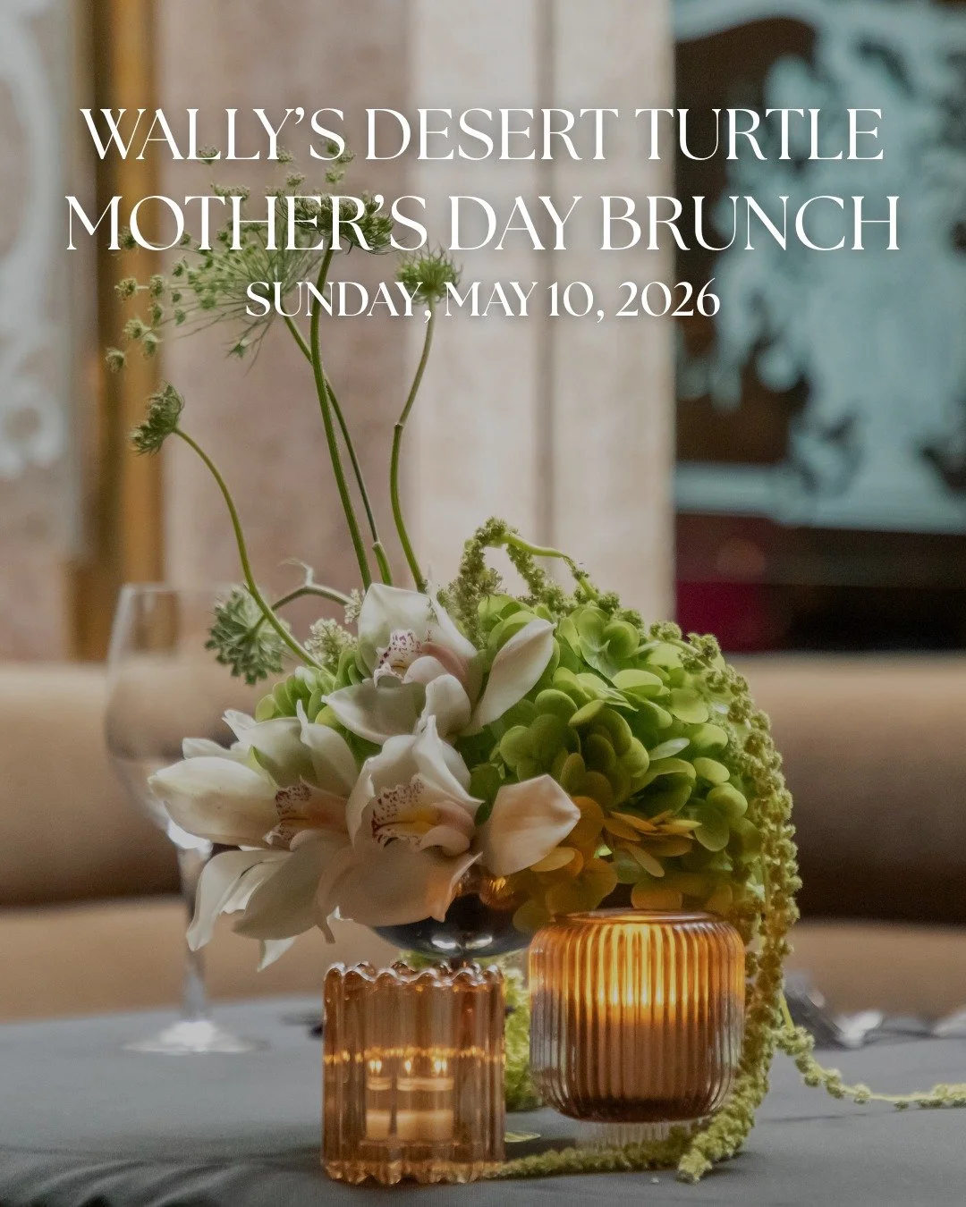 Celebrate Mom the way she deserves&hellip; ✨
Join us this Mother&rsquo;s Day, Sunday May 10th at Wally's Desert Turtle for an elegant brunch experience she won&rsquo;t forget.

Indulge in a beautifully curated 3-course prix fixe menu featuring season