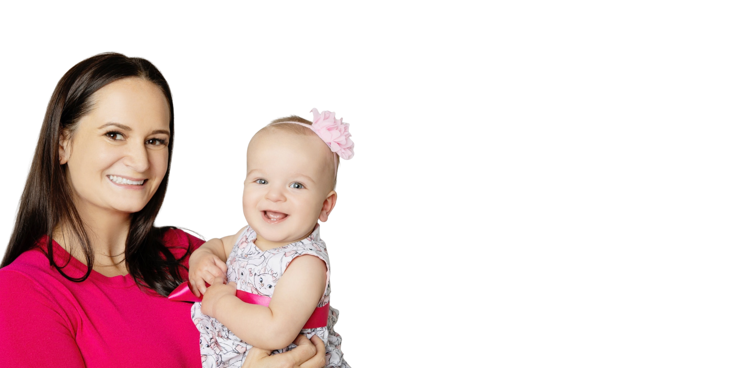Alisha Burns,  founder of Solo Mum Society with her donor conceived daughter