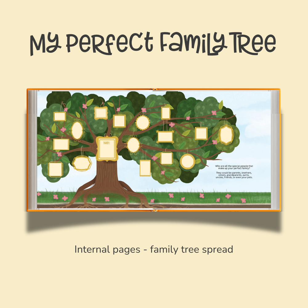 My Perfect Family Tree – Fill-In Family Book for Donor-Conceived