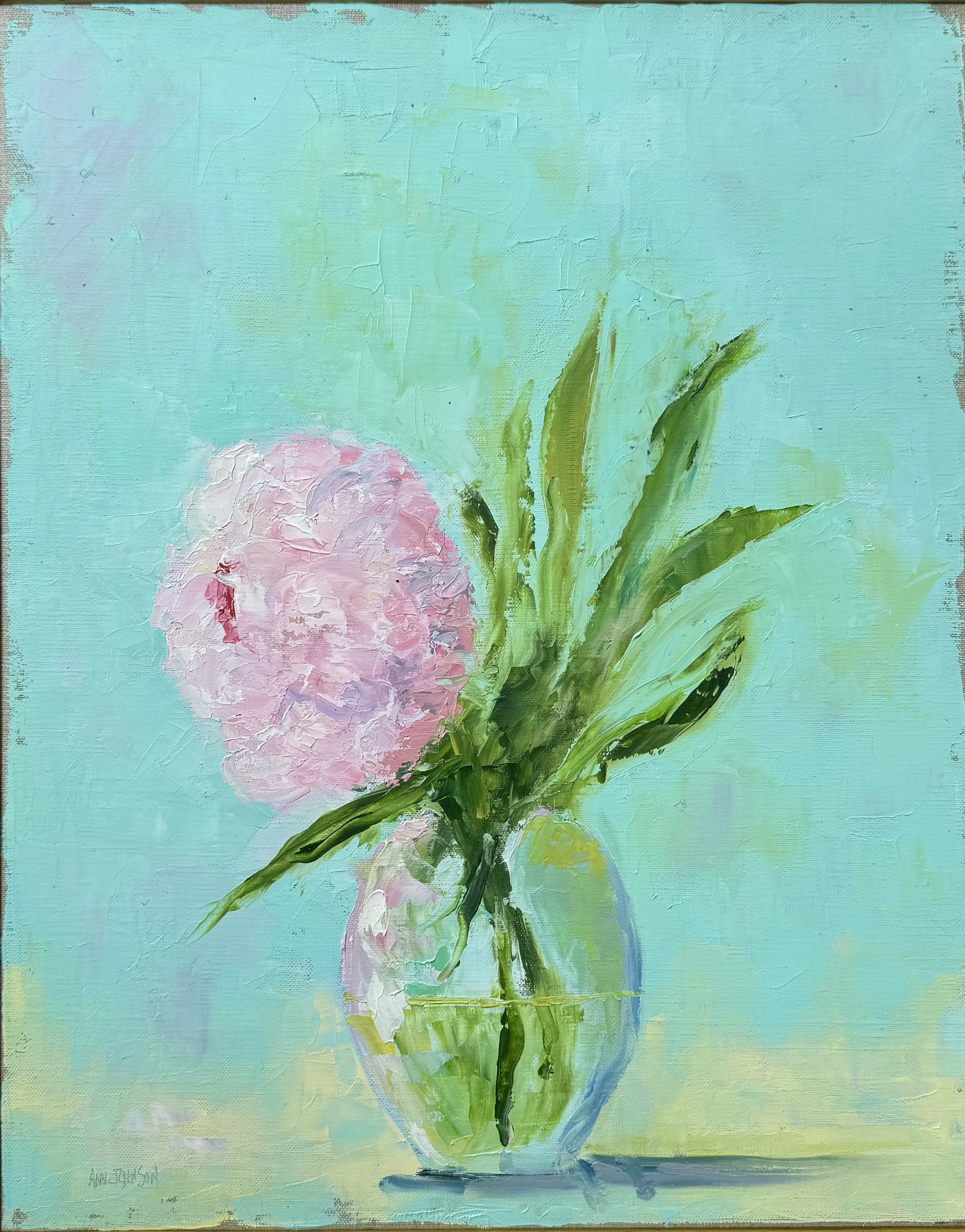 Peony in Profile
Oil on Linen
20"x16"
$675