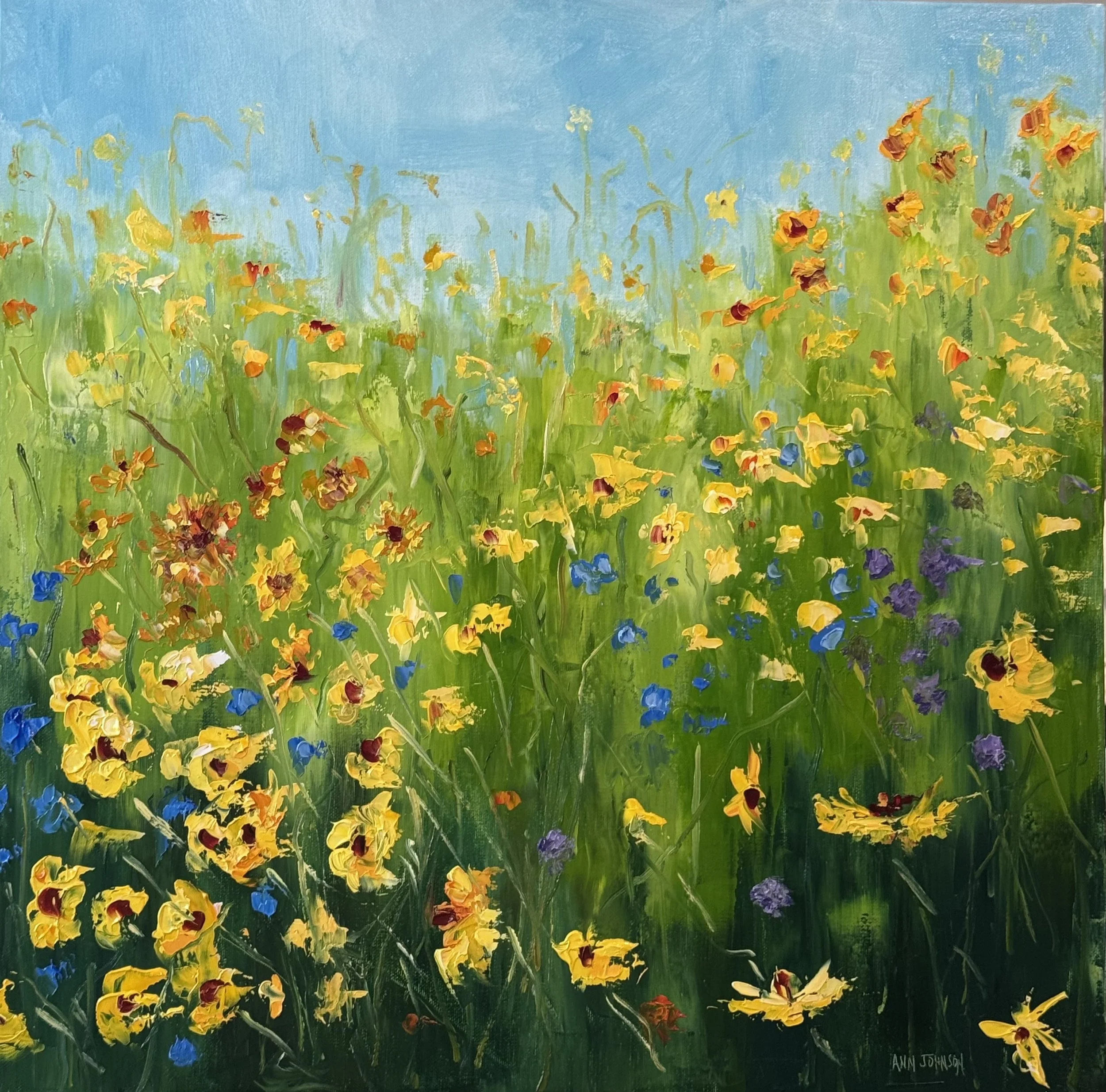 Where the Wildflowers Dance
Oil on linen
20"x 20"
$725
