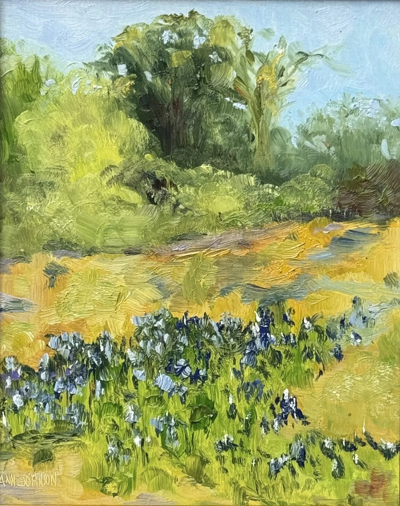 Bluebonnets in Circle C ranch
Oil on Linen
8"x10"
$400