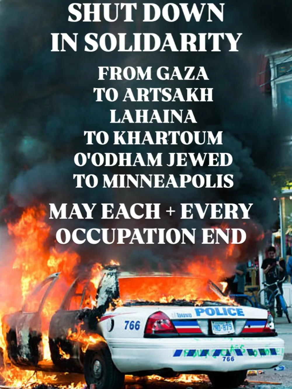FUCK ICE 🧊 ANOTHER WORLD IS POSSIBLE

remember our work goes beyond a single day of shutting down TAKE ACTION &amp; get involved -a single day of action is performative only if not backed up by committed consistent action! we are in this fight for t