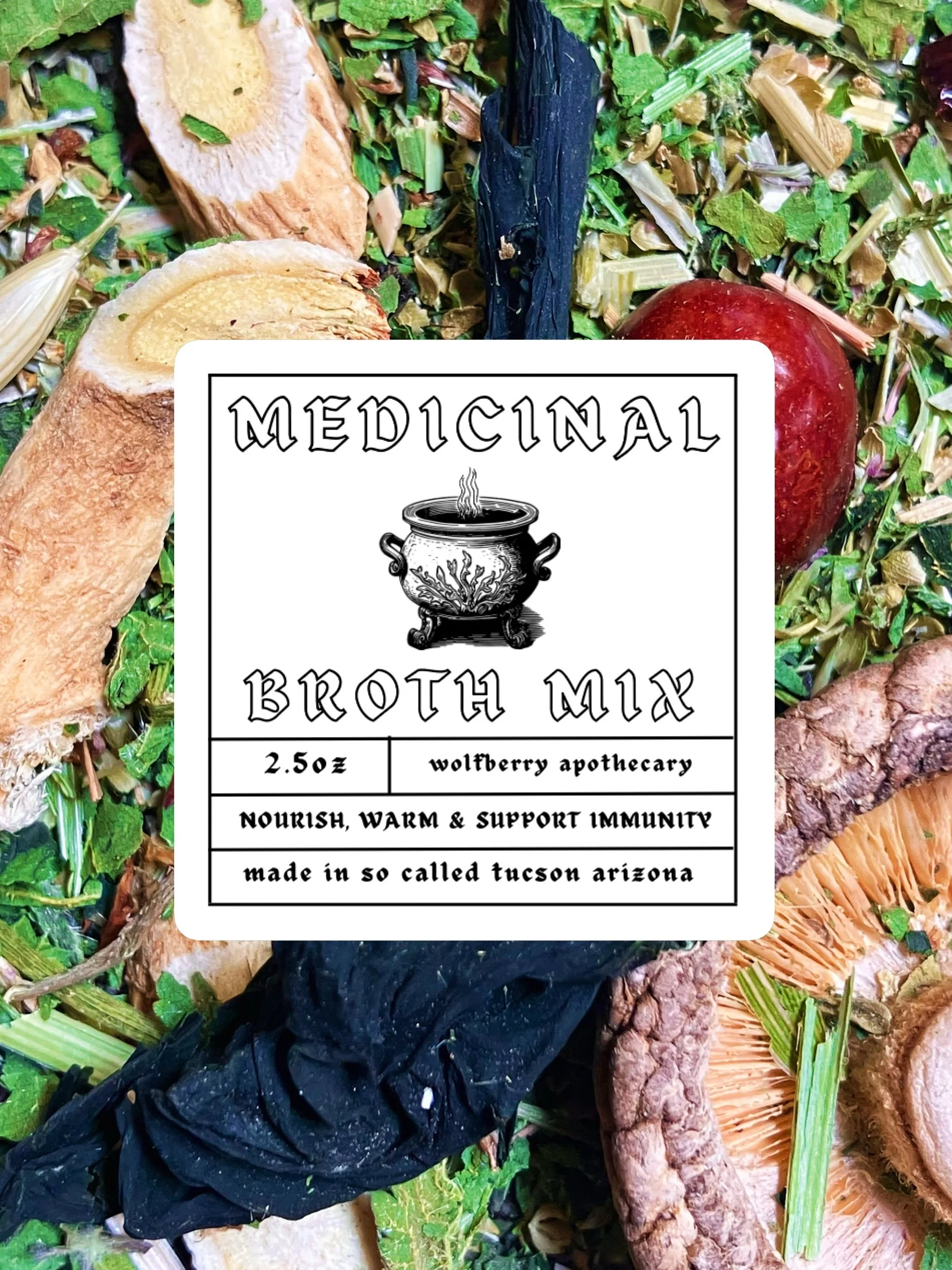 Medicinal Herbal Broth Mix