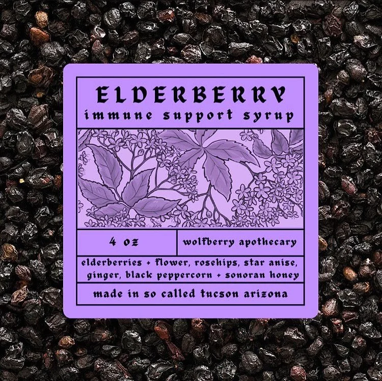 Elderberry immune syrup