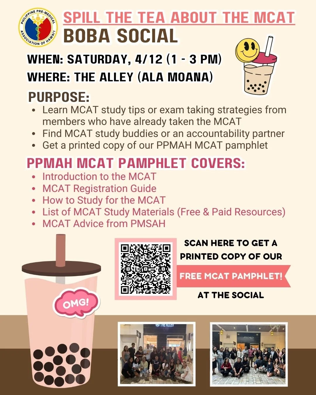 Spill Da' Tea (About MCAT)