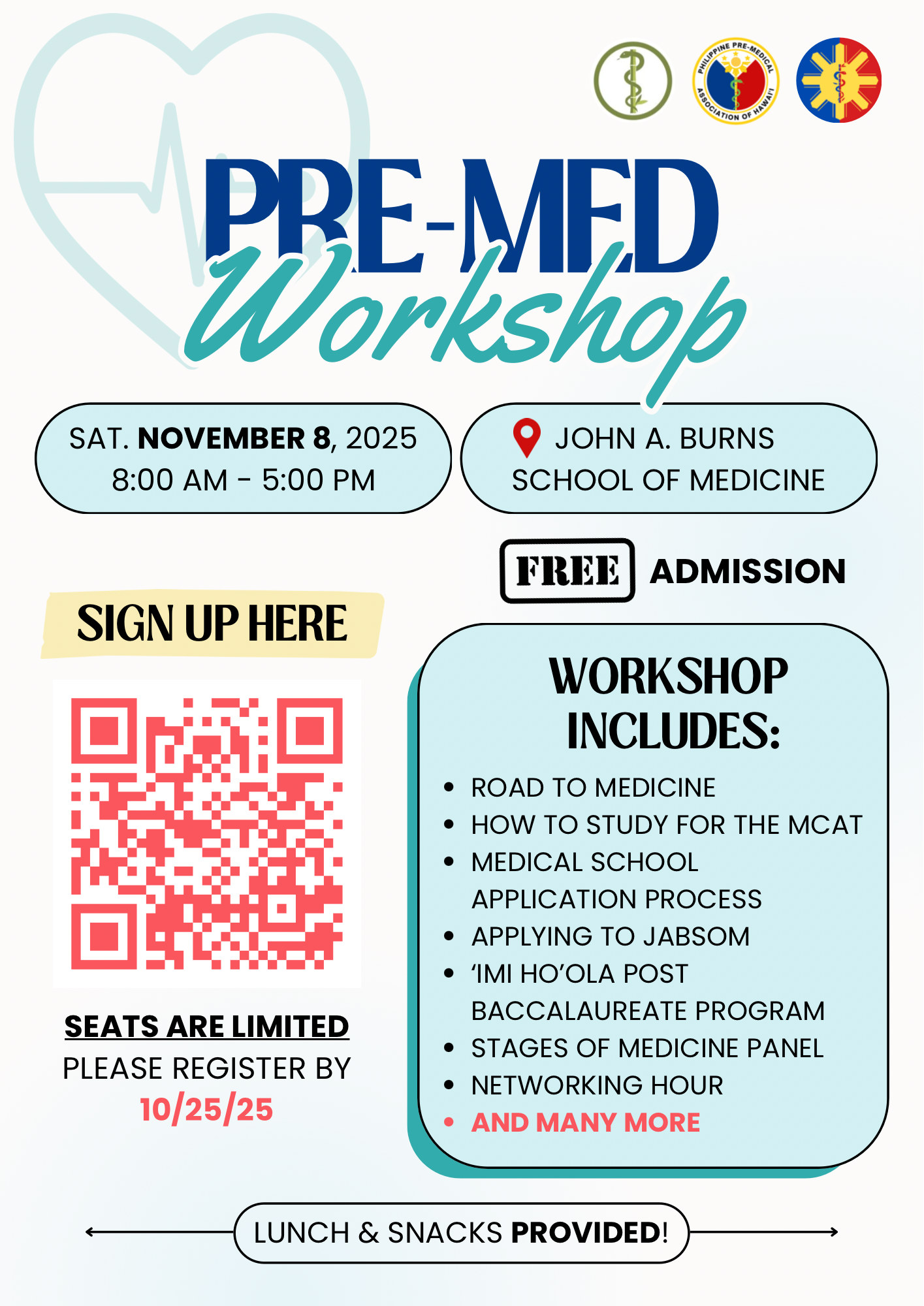 PMAH Pre-Med Workshop