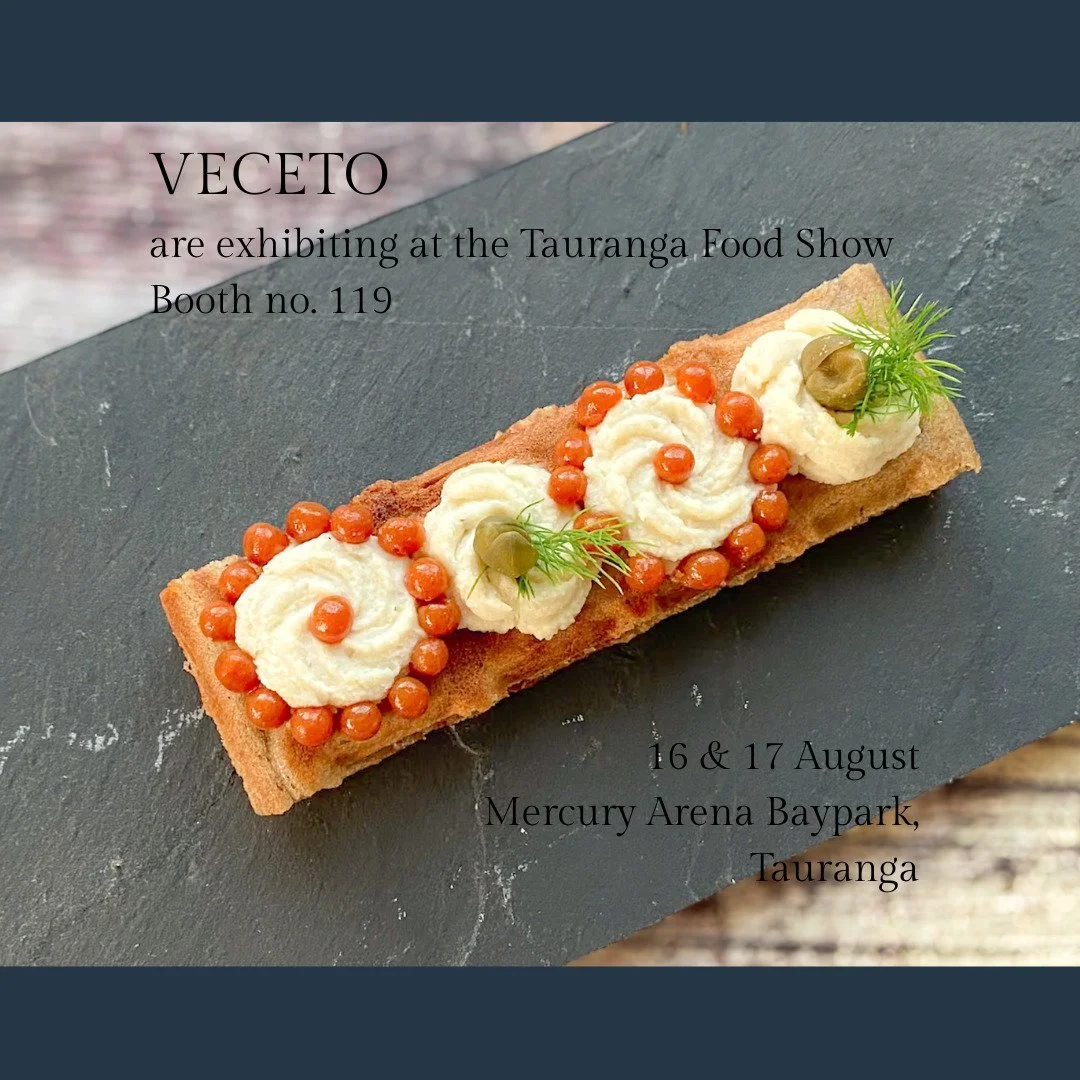 We&rsquo;re thrilled to announce: Veceto is coming to the Tauranga Food Show on 16 &amp; 17 August! Mark your calendars to try our elegant, plant-based creations at Booth 119.

Who&rsquo;s joining us? 🫶
#TaurangaFoodShow #VecetoNZ #TaurangaEats #Pla