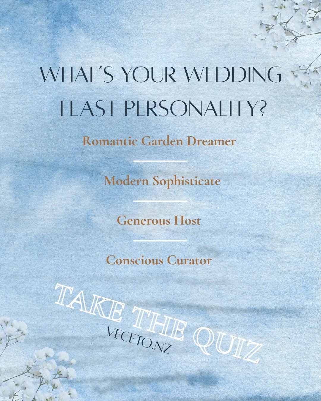 💫Every couple has a feast personality. 💫
Are you the Romantic Garden Dreamer, the Modern Sophisticate, the Generous Host, or the Conscious Curator?
Your wedding menu should be more than food,  it should be your story told in flavour, design, and at