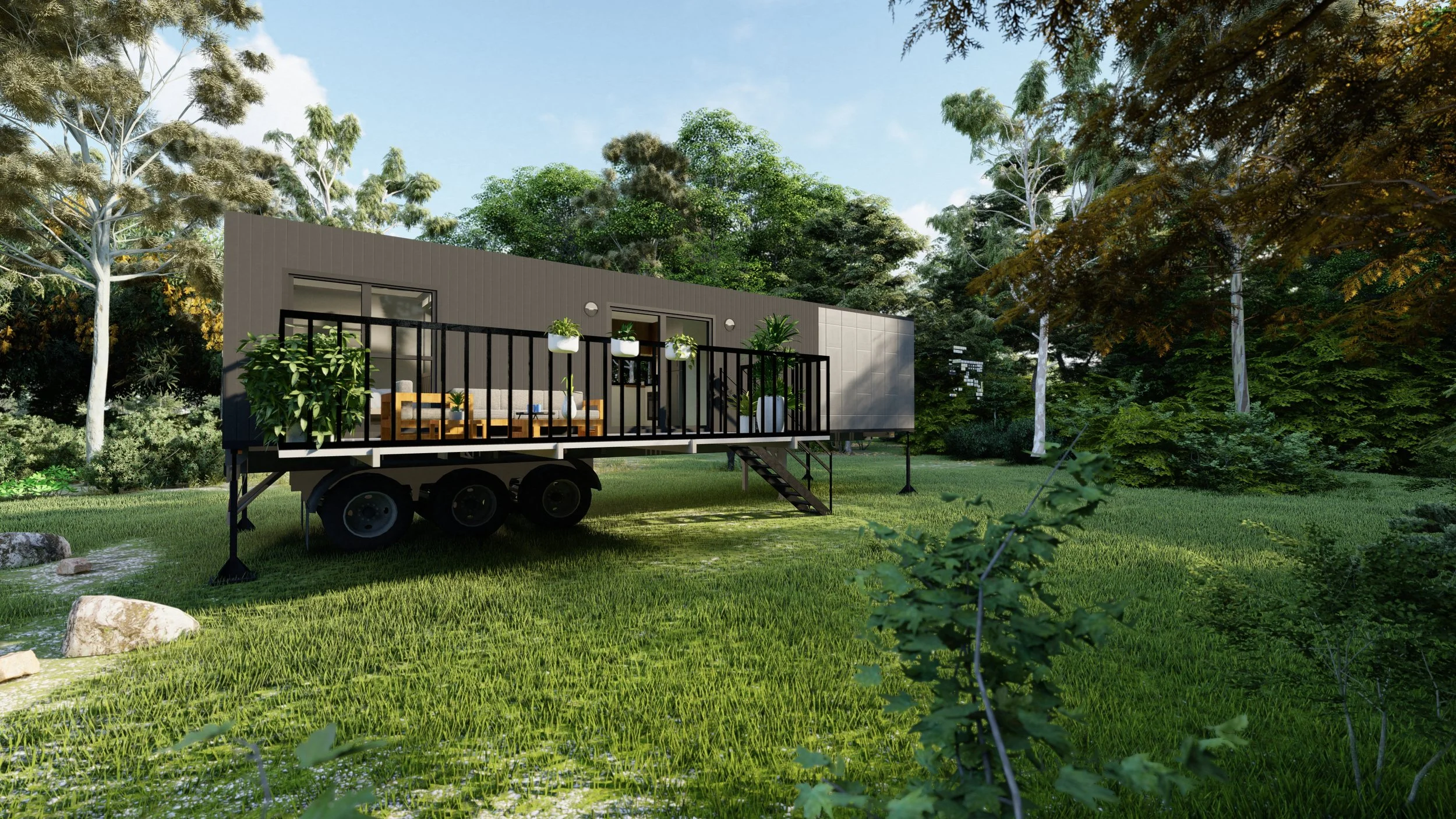 The Martin Bird - Tiny Home On Wheels THOW — Adapt Homes