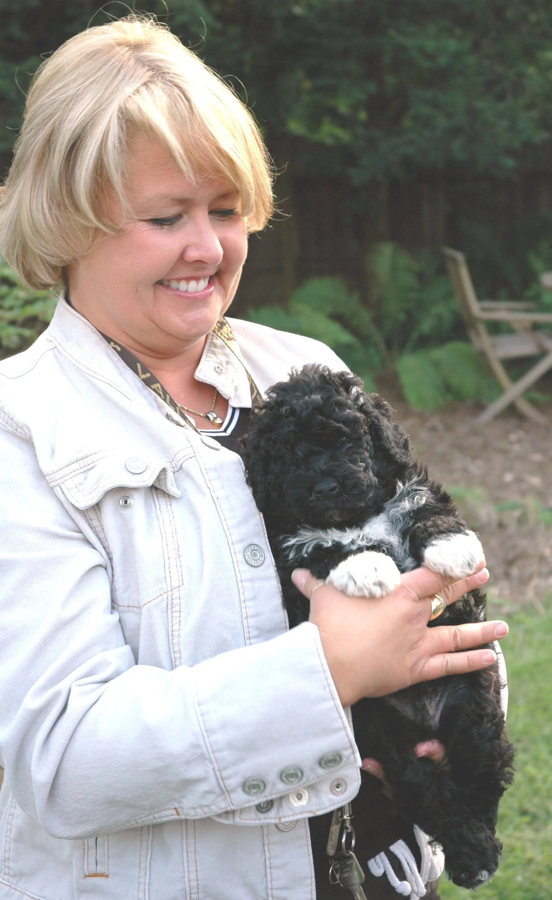 Cindy and Skele at D puppy party.JPG
