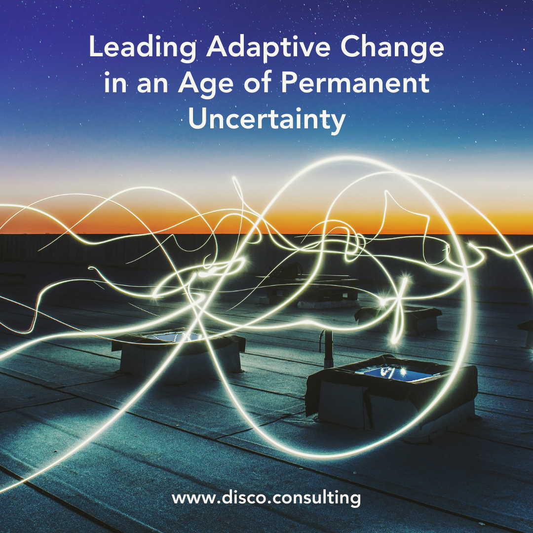 Leading Adaptive Change in an Age of Permanent Uncertainty