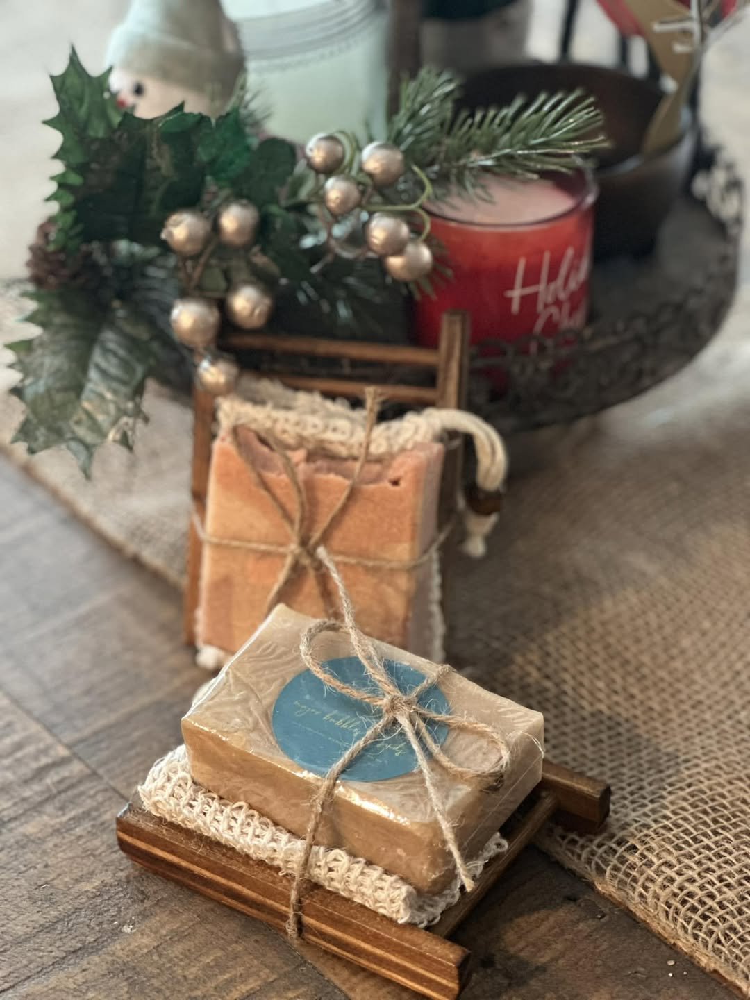 Bamboo Wood Soap Dish