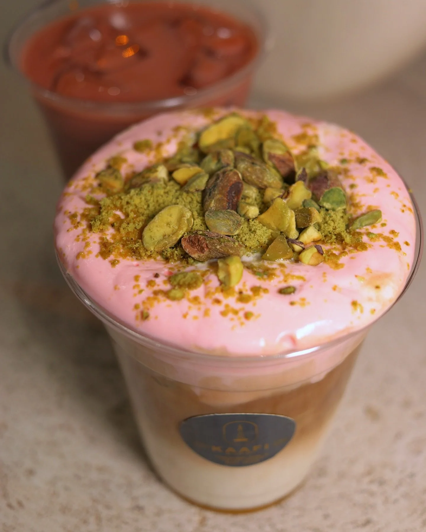Coconut Rooh Afza Pistachio Latte 💗🌸💓💐🌷🎀

A subtly sweet blend of pistachios that come together with a hit of coconut and fresh espresso, topped off with in house rooh afza rose cold foam !

#valentines #valentinesday #kaafi #kaafinyc #nyccoffe
