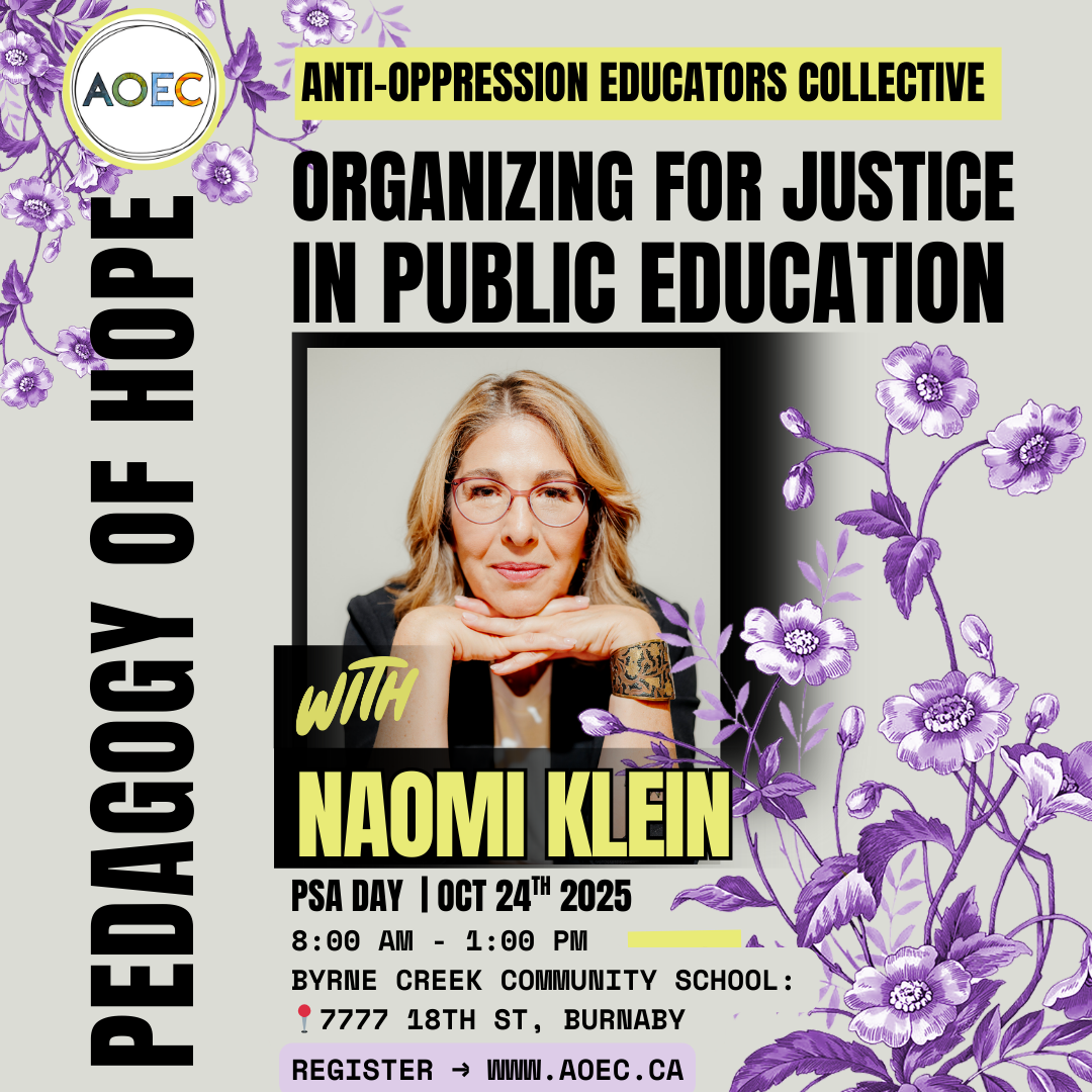Pedagogy of Hope: Organizing for Justice in public education