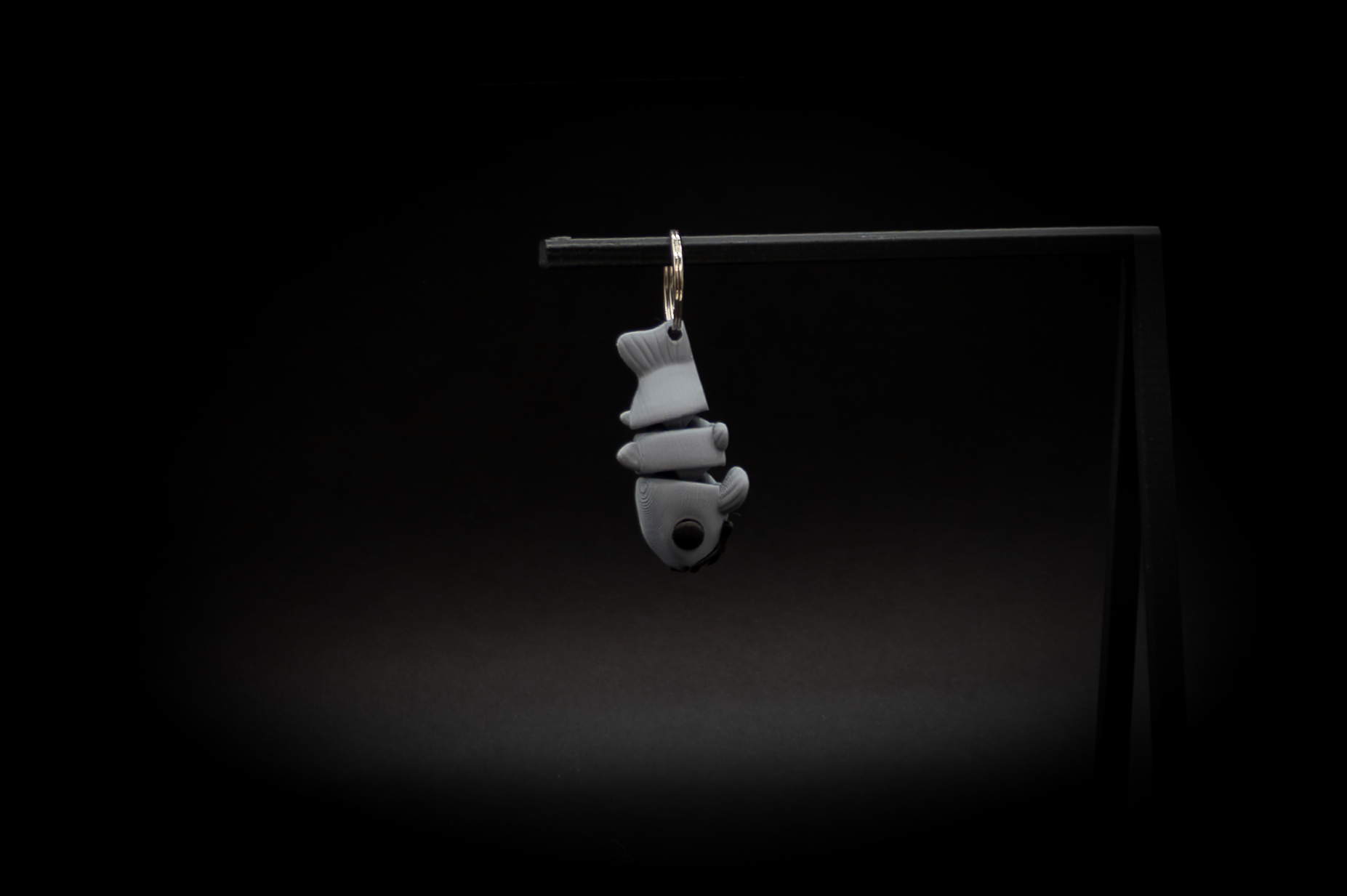 Baby Catfish Keychain