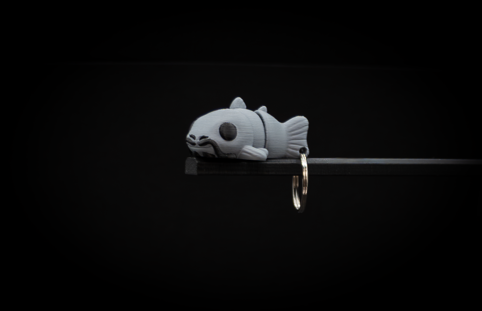 Baby Catfish Keychain