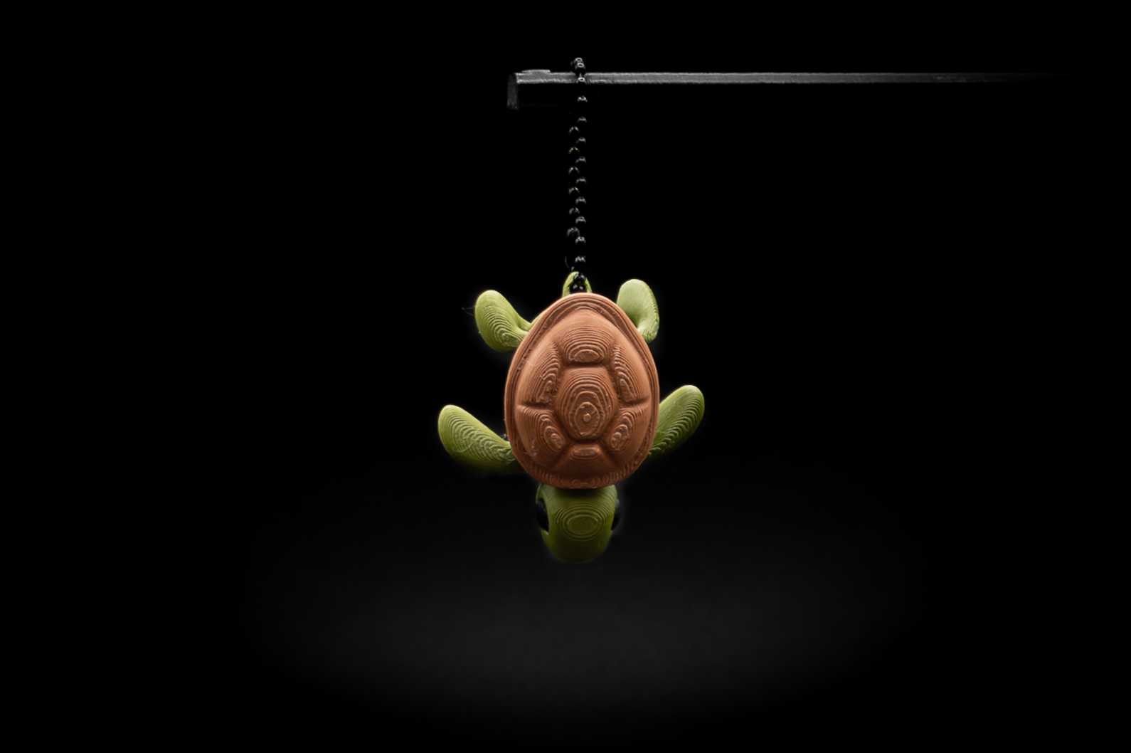 Turtle Zipper Pull