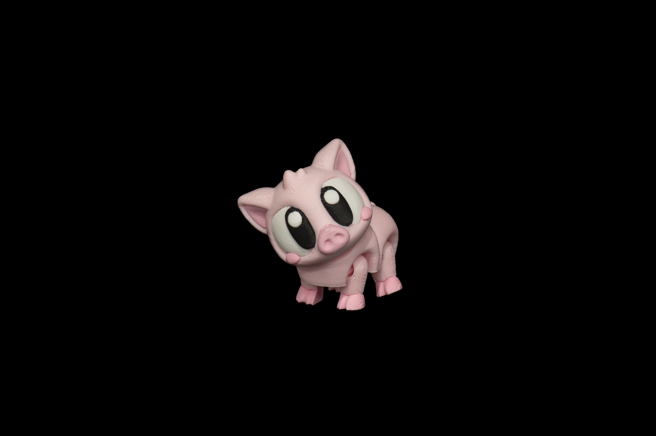 Adorable 3D Printed Piglet