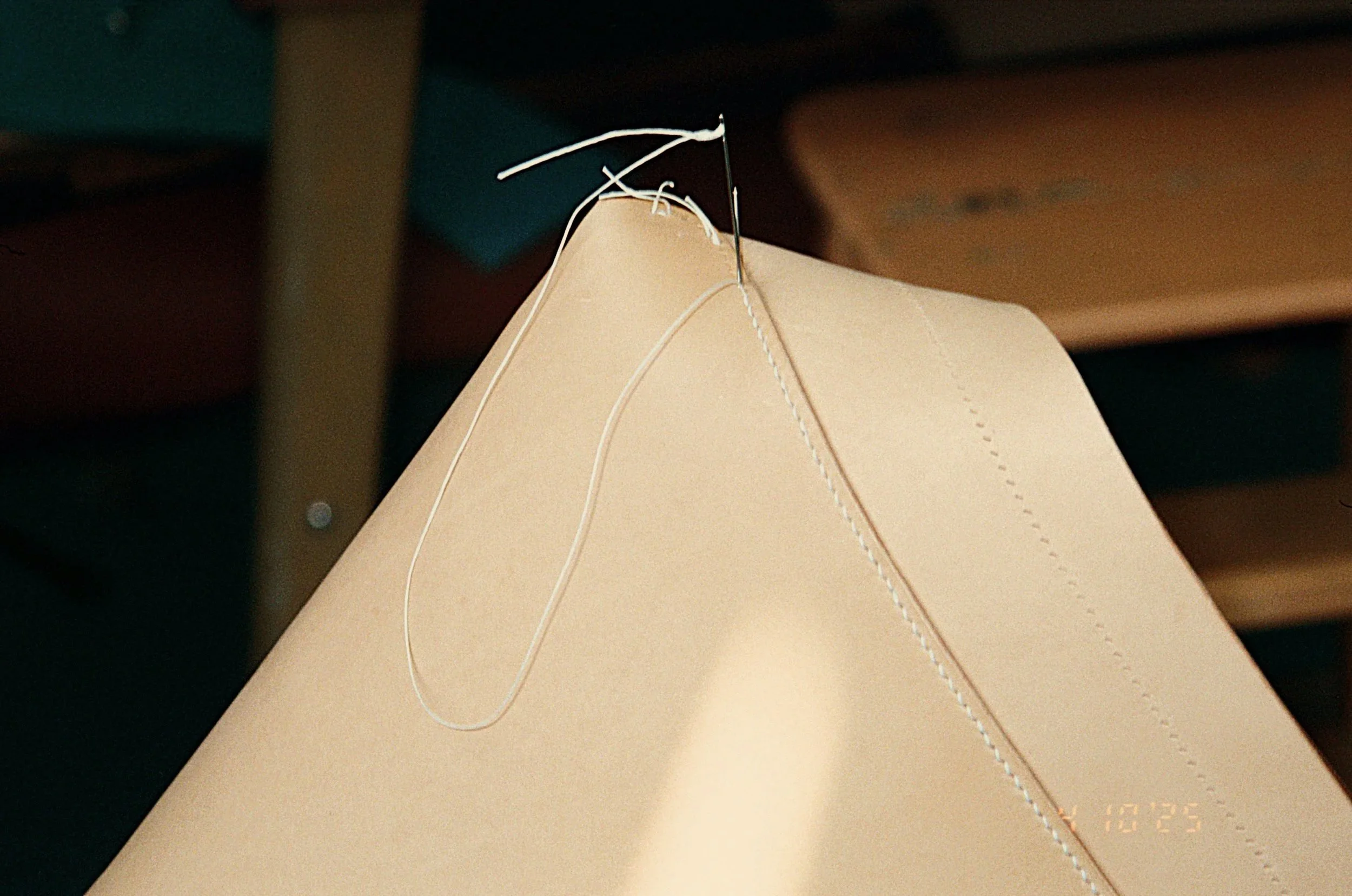 Slow Work on The Gussets