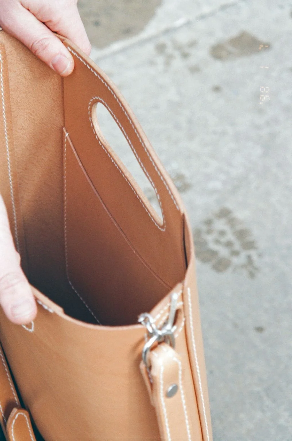 Leather Tote Bag