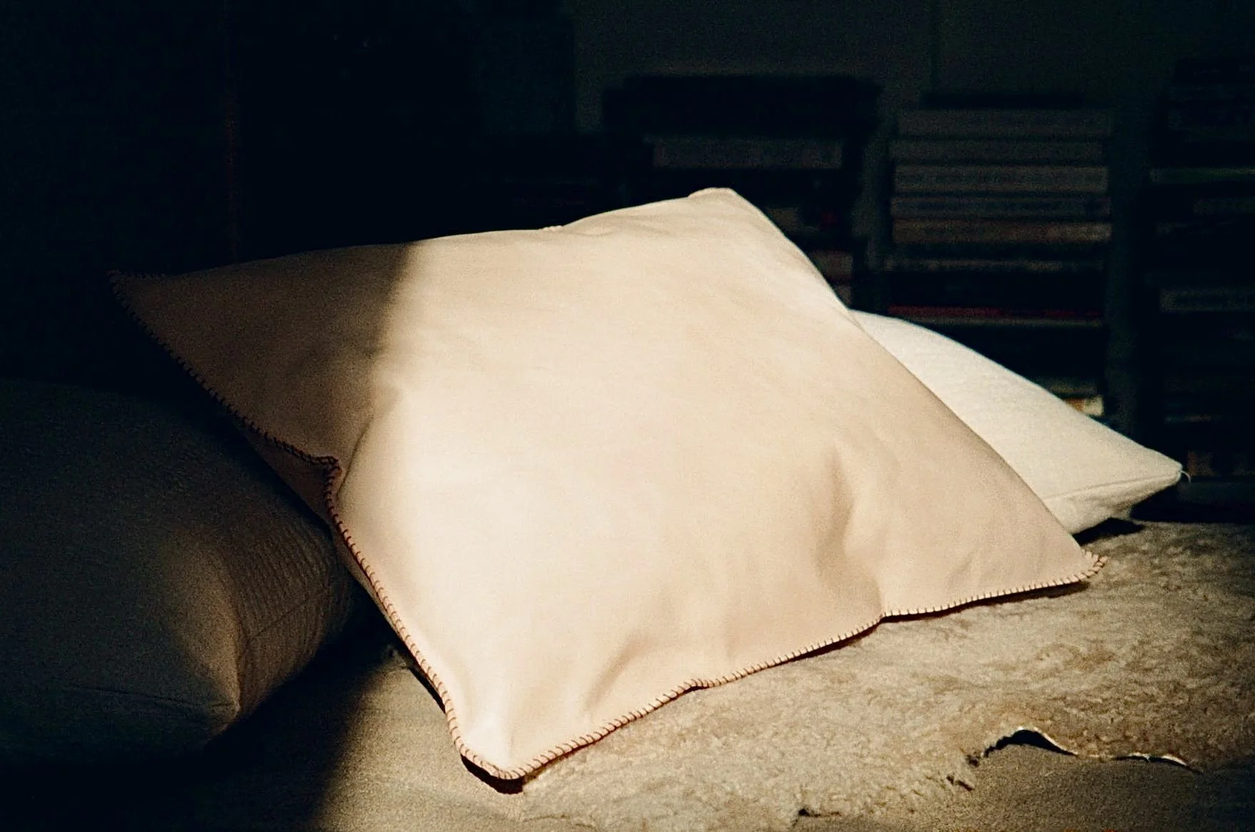 Leather Pillow