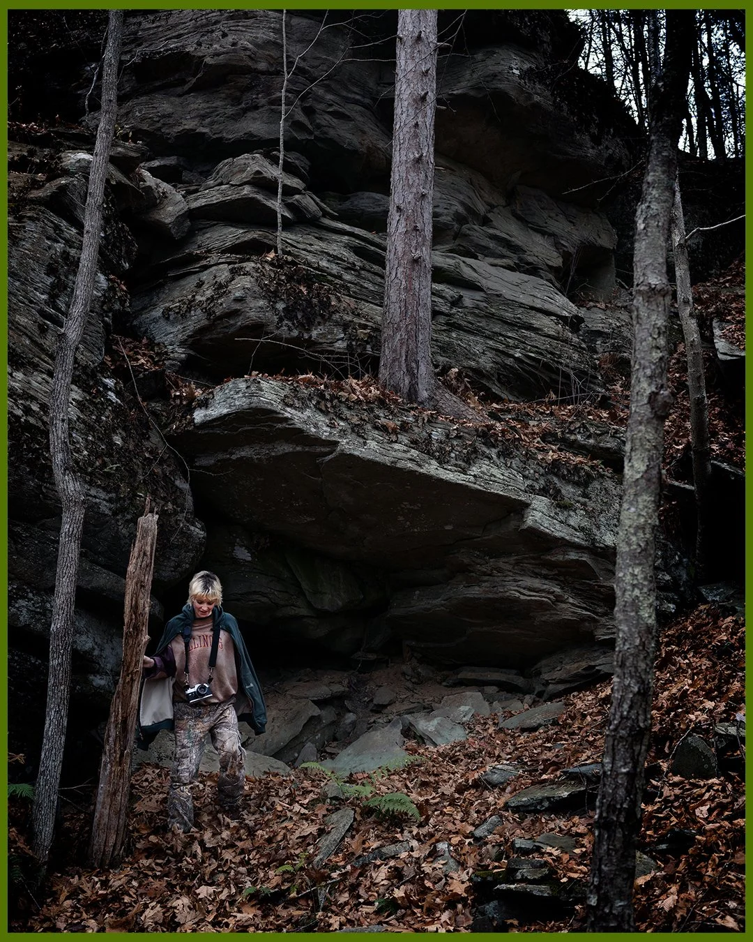 hiking around with @petridisheg